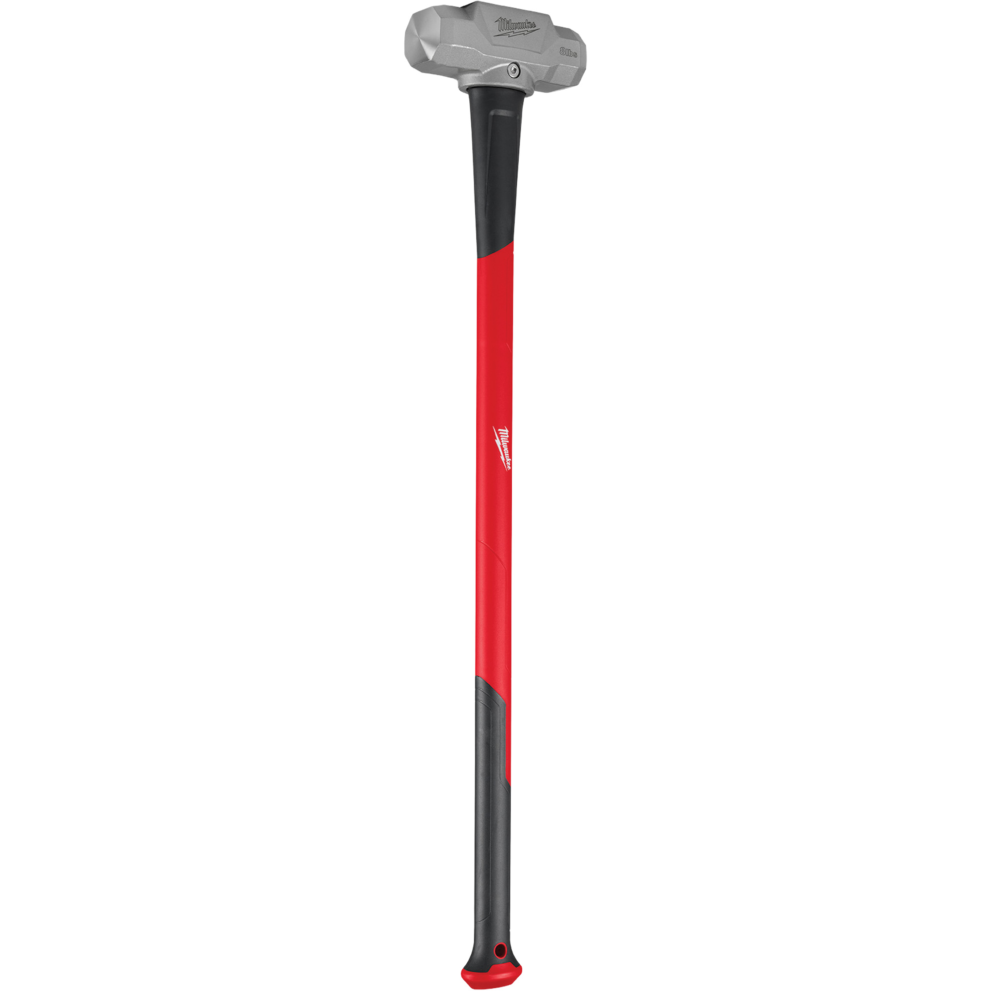 Masse, 8 lb, 36", Prise Fibre de verre/Acier plein