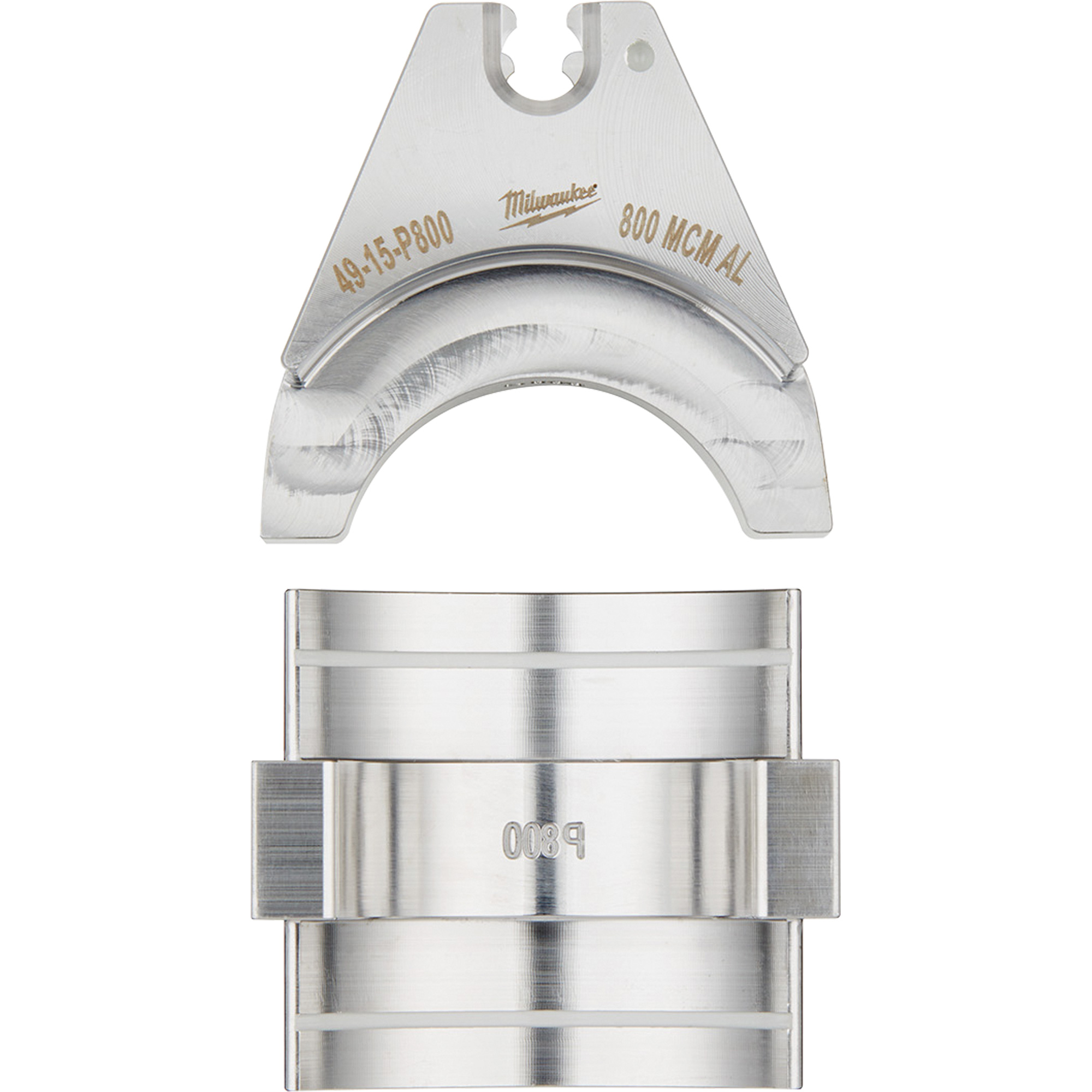 Matrice de style P 15T pour sertissage de câble d'aluminium 800 MCM avec sertisseur M18MC