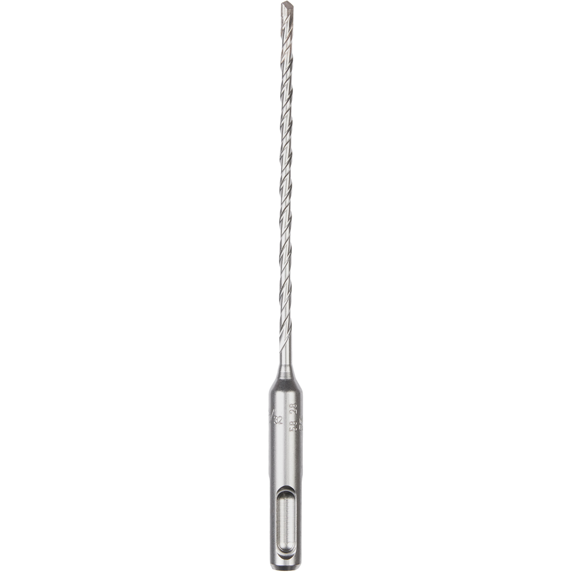 Mèche de perceuse à percussion à deux cannelures SDS-Plus M/2MC, 3/16", Tige SDS-Max