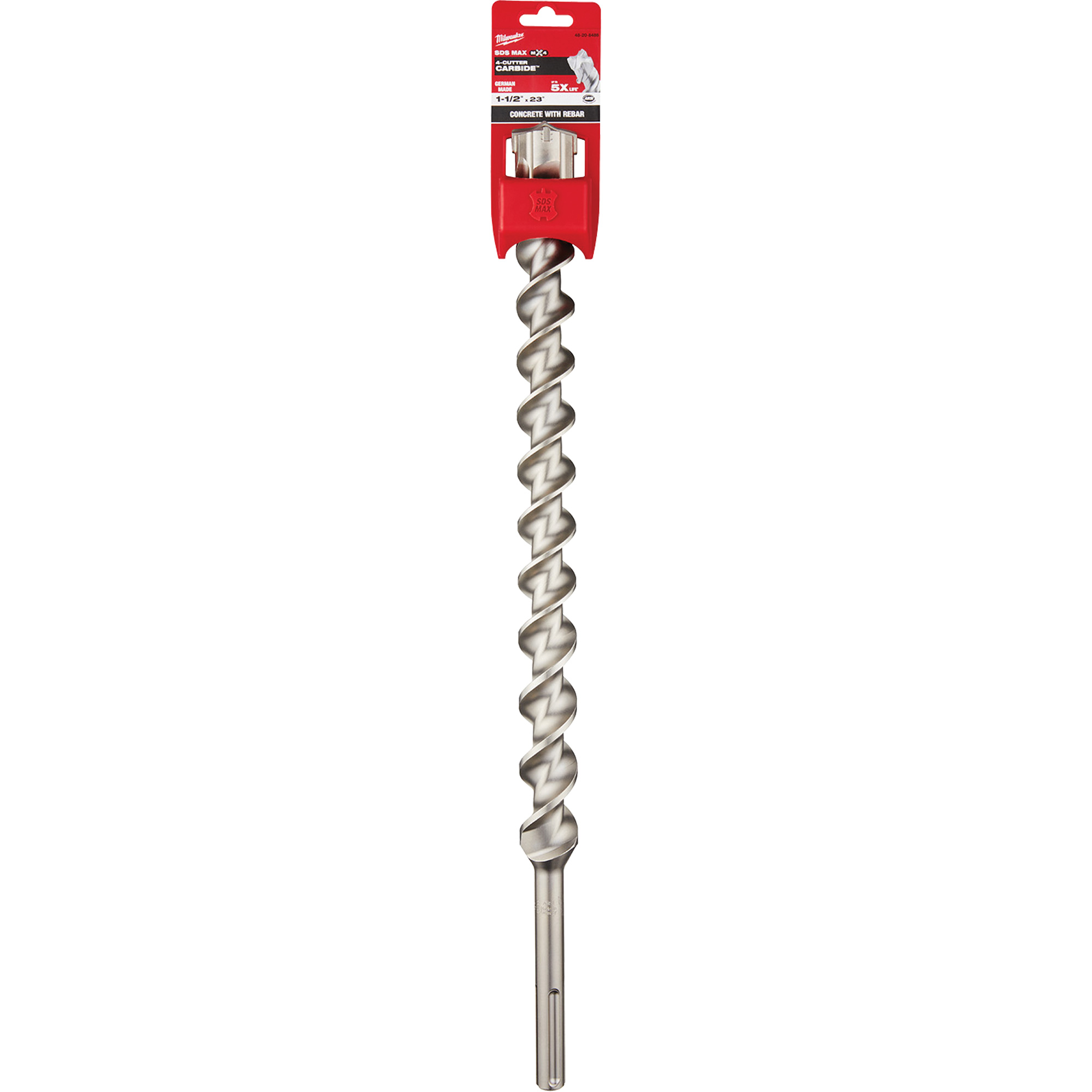 Mèche de perceuse à percussion à deux cannelures SDS-Plus M/2MC, 3/4", Tige SDS-Max