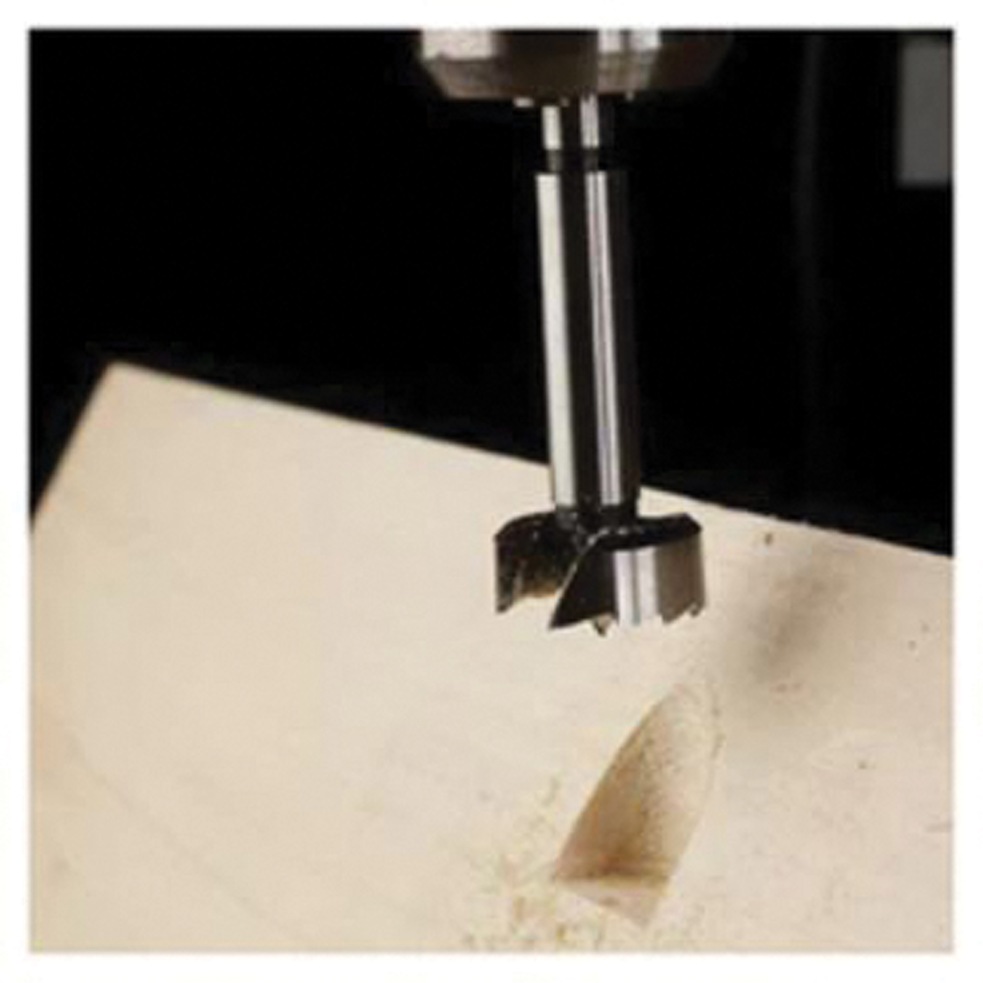 Mèche emporte-pièce pour le travail du bois, 3/4", Tige 3/8", Longeur de 3-1/2"