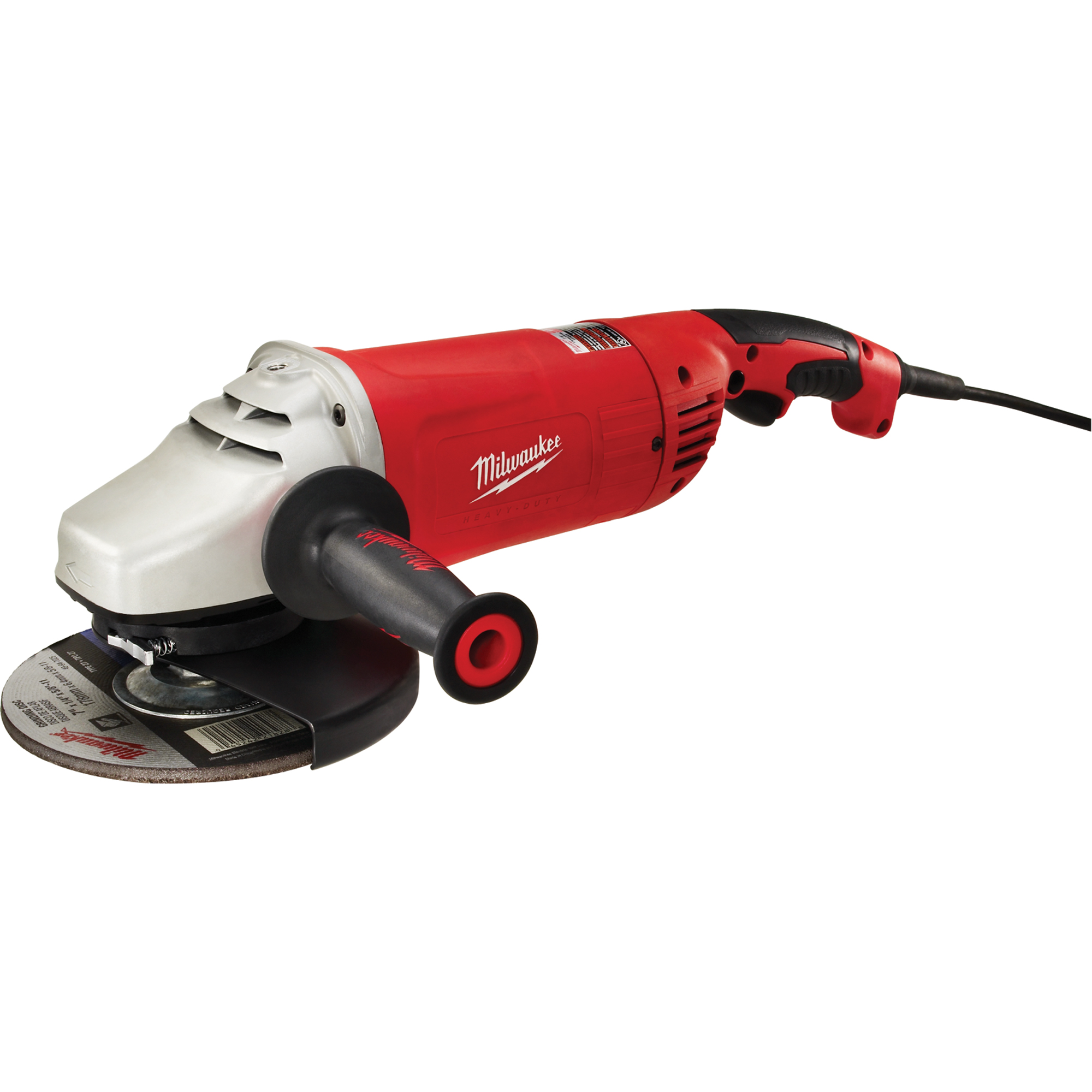 Meuleuse à angle large et prise gâchette avec verrou, 7"/9", 120 V, 15 A, 6000 Tr/min