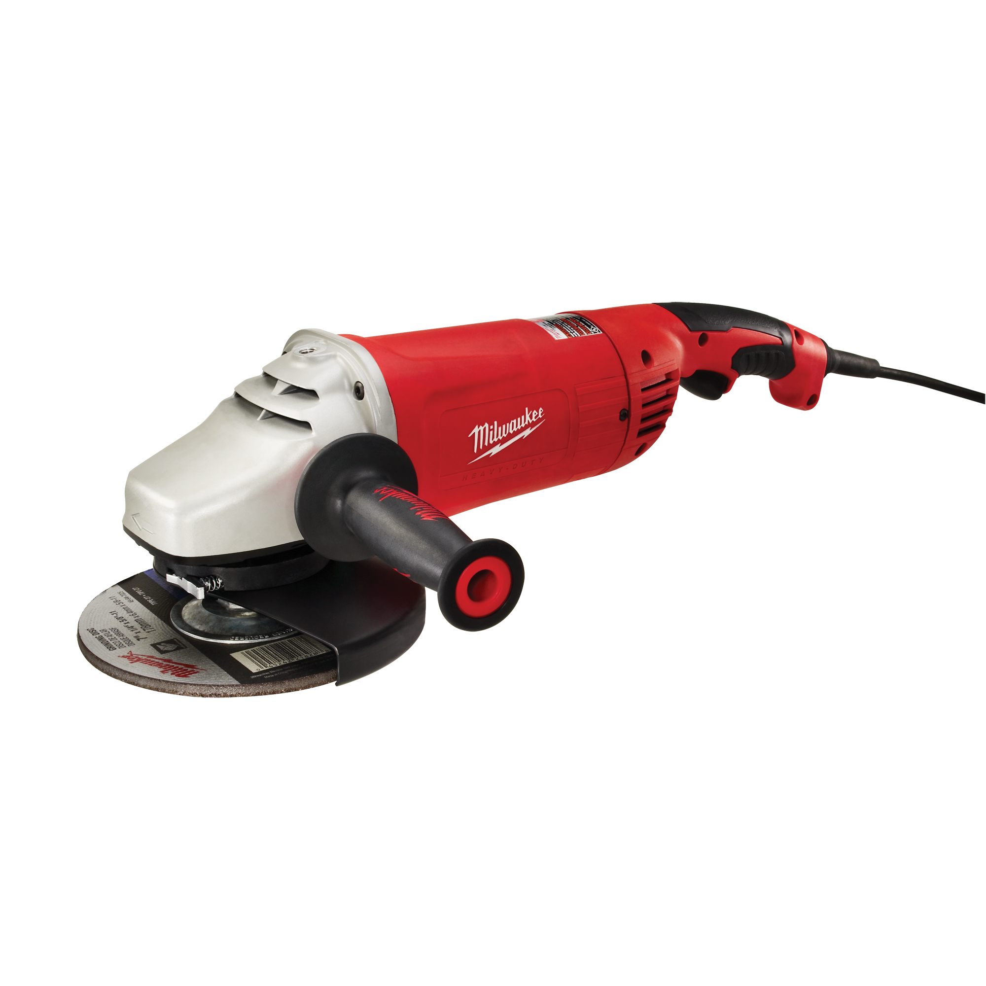 Meuleuse à grand angle sans blocage avec prise à gâchette, 7"/9", 120 V, 15 A, 6000 Tr/min