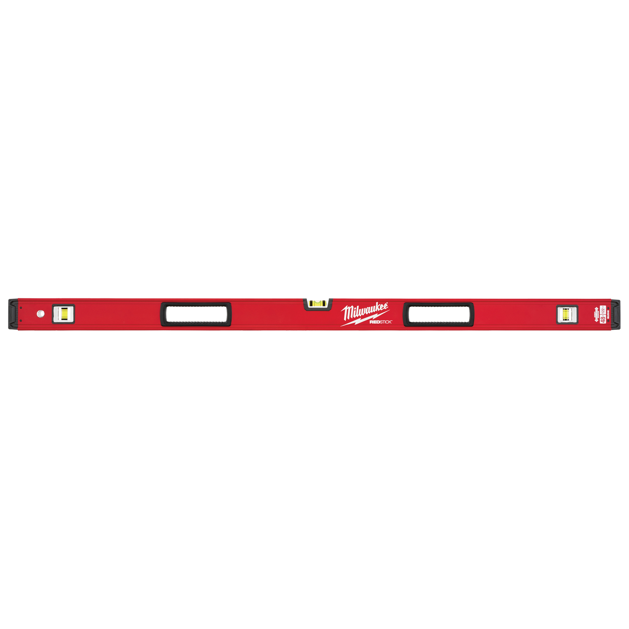 Niveau RedstickMC, Boîte, 4' lo, Acier, 3, Non magnétique