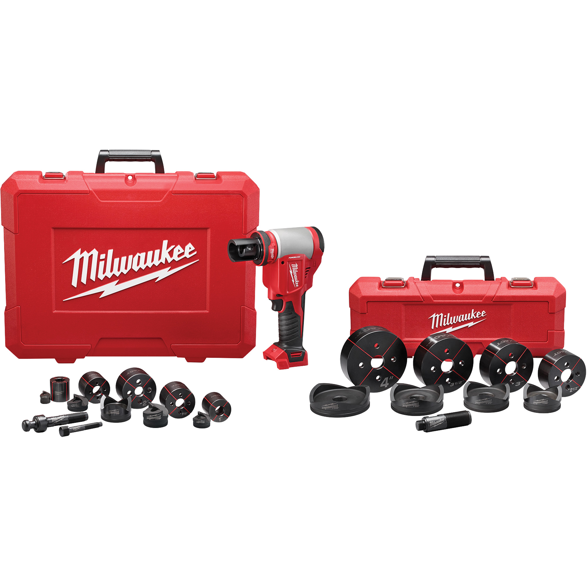 Outil emporte-pièce 10 tonnes 1/2" à 4" M18MC FORCE LOGICMC