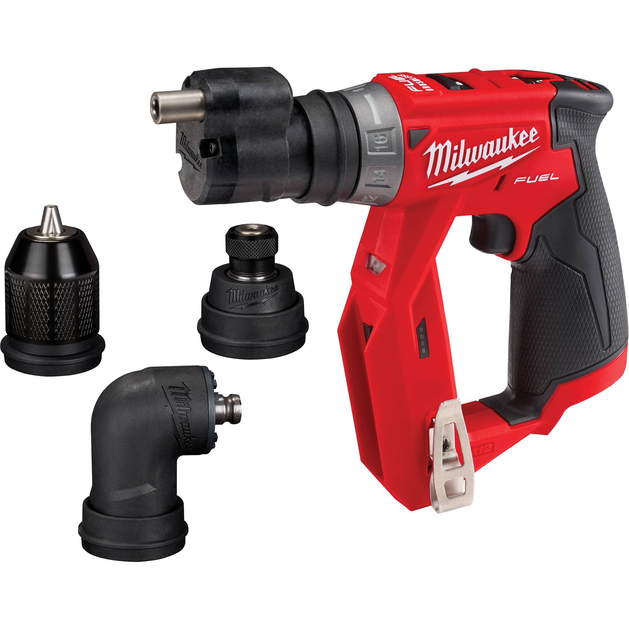 Perceuse d'installation M12 FuelMC (outil seulement), Lithium-ion, 12 V, Mandrin 1/4"/3/8", Couple 300 lb-po