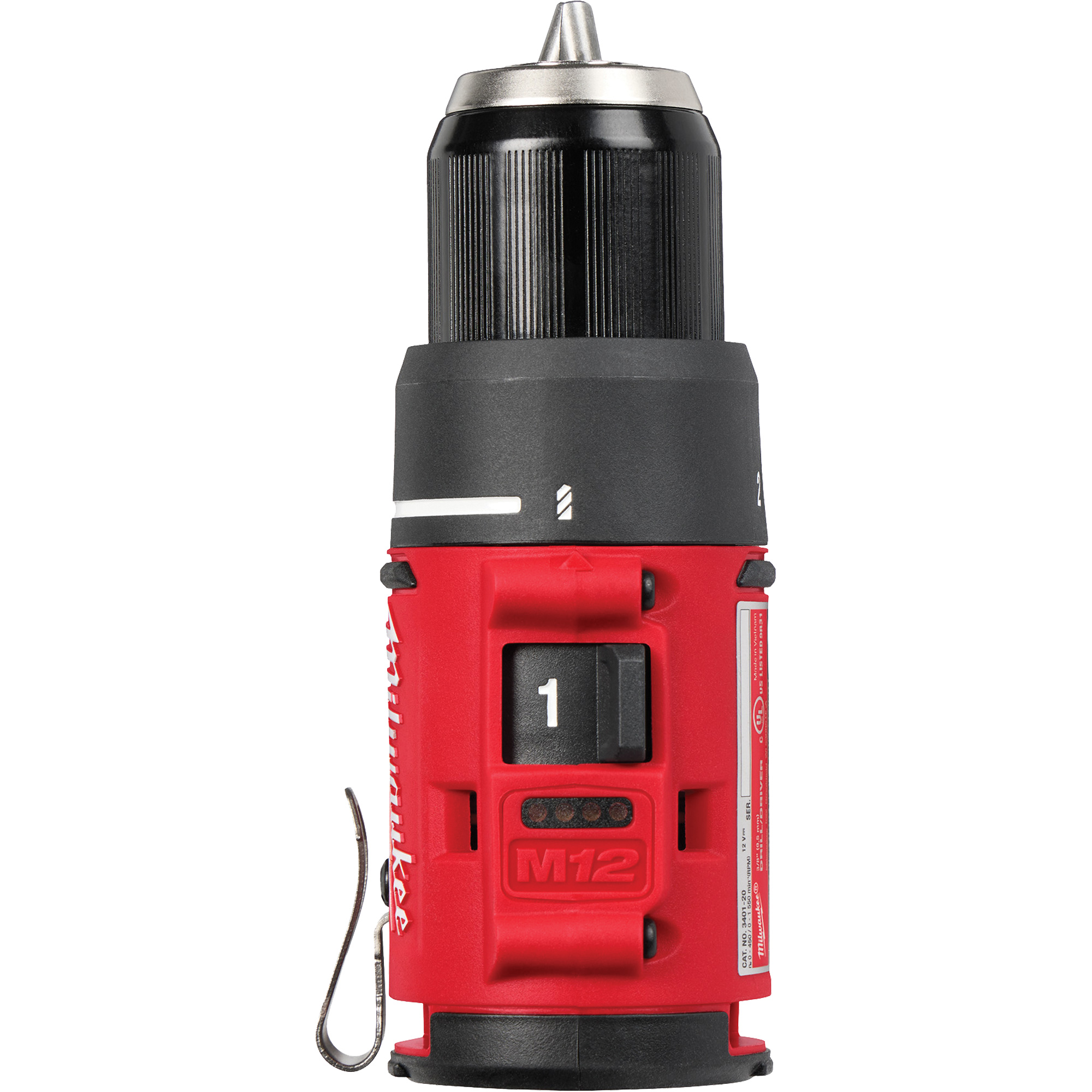 Perceuse/visseuse sous-compacte sans balai M12MC, Lithium-ion, 12 V, Mandrin 3/8", Couple 350 lb-po – Image 2