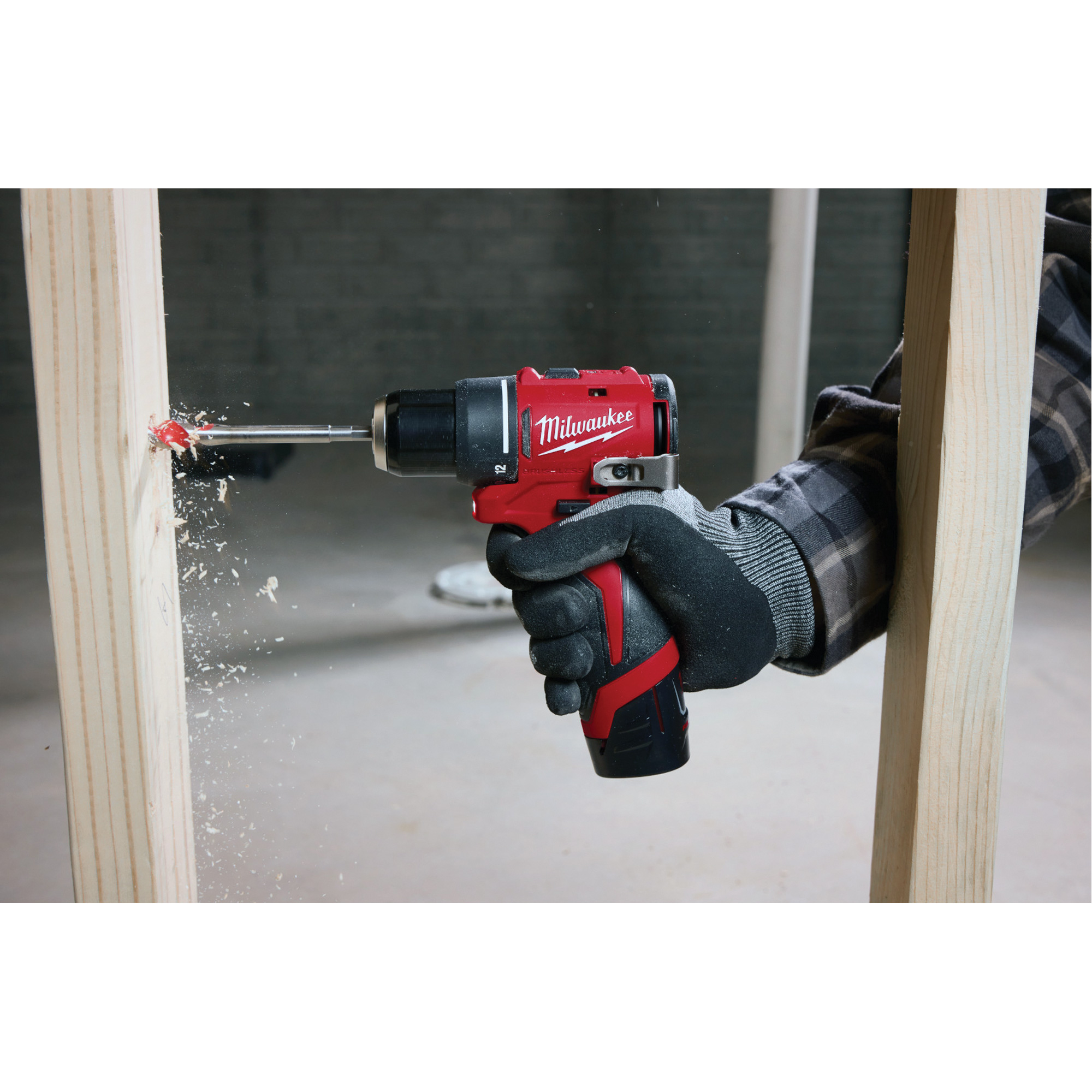 Perceuse/visseuse sous-compacte sans balai M12MC, Lithium-ion, 12 V, Mandrin 3/8", Couple 350 lb-po – Image 3