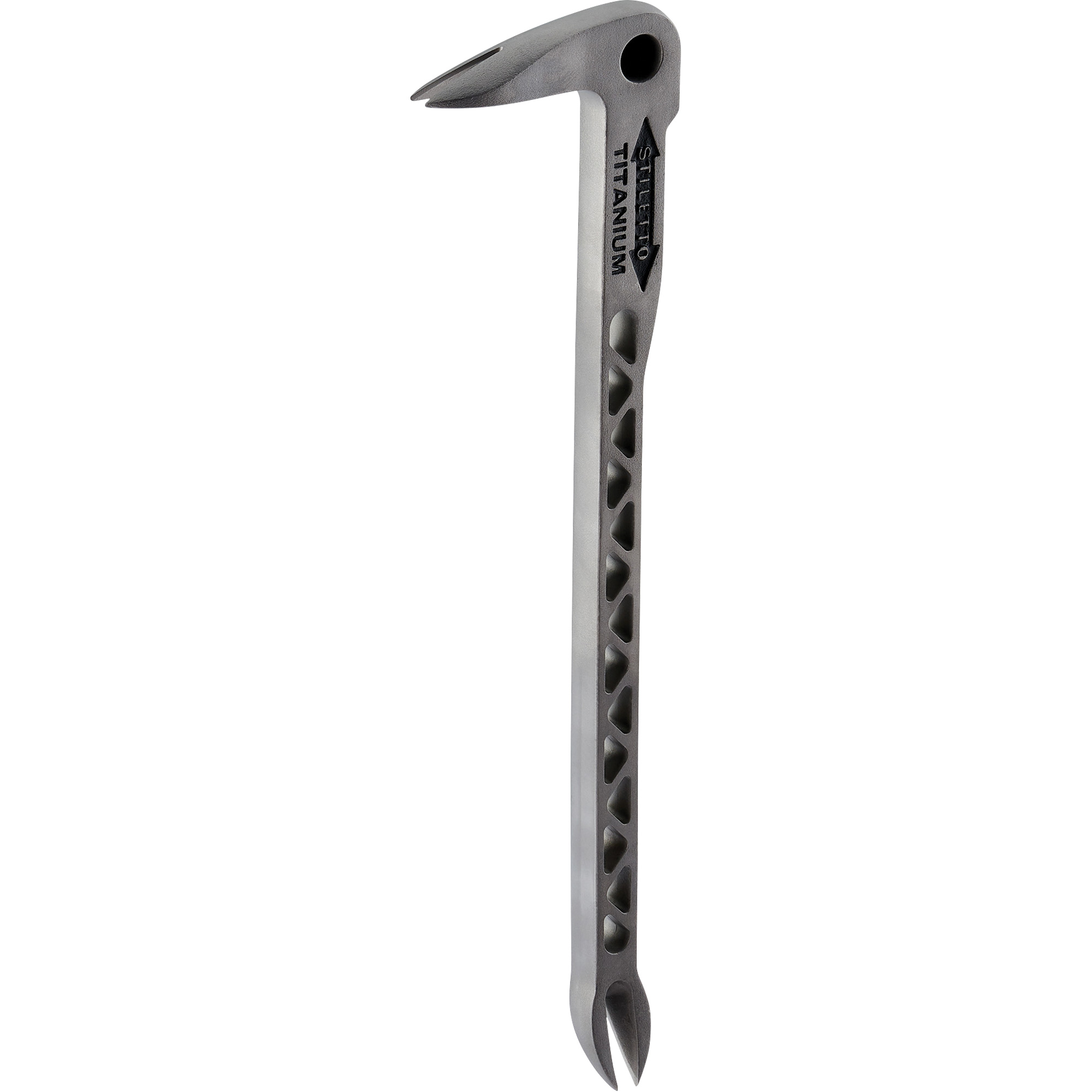 Pied de biche en titane, 3" la x 11-1/2" lo