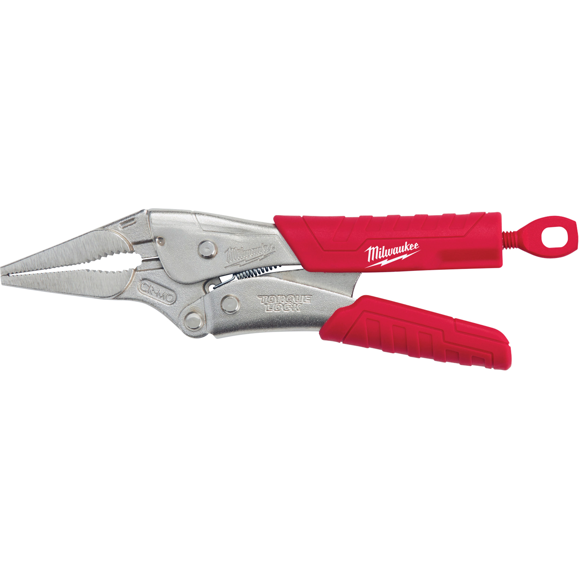 Pince-étau avec poignées Torque LockMC, Longueur 9", Bec long