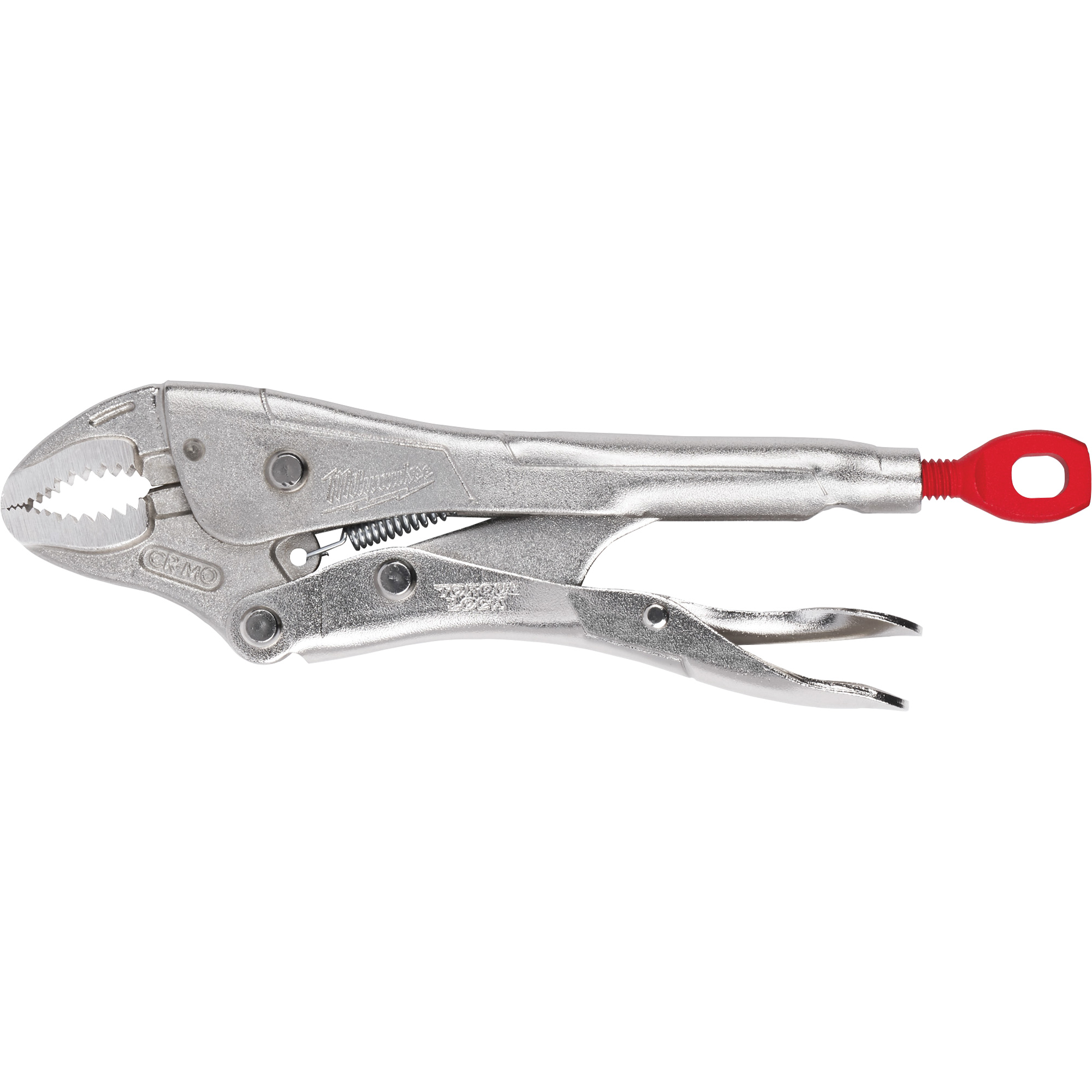 Pince-étau Torque LockMC, Longueur 4", Mâchoire courbée