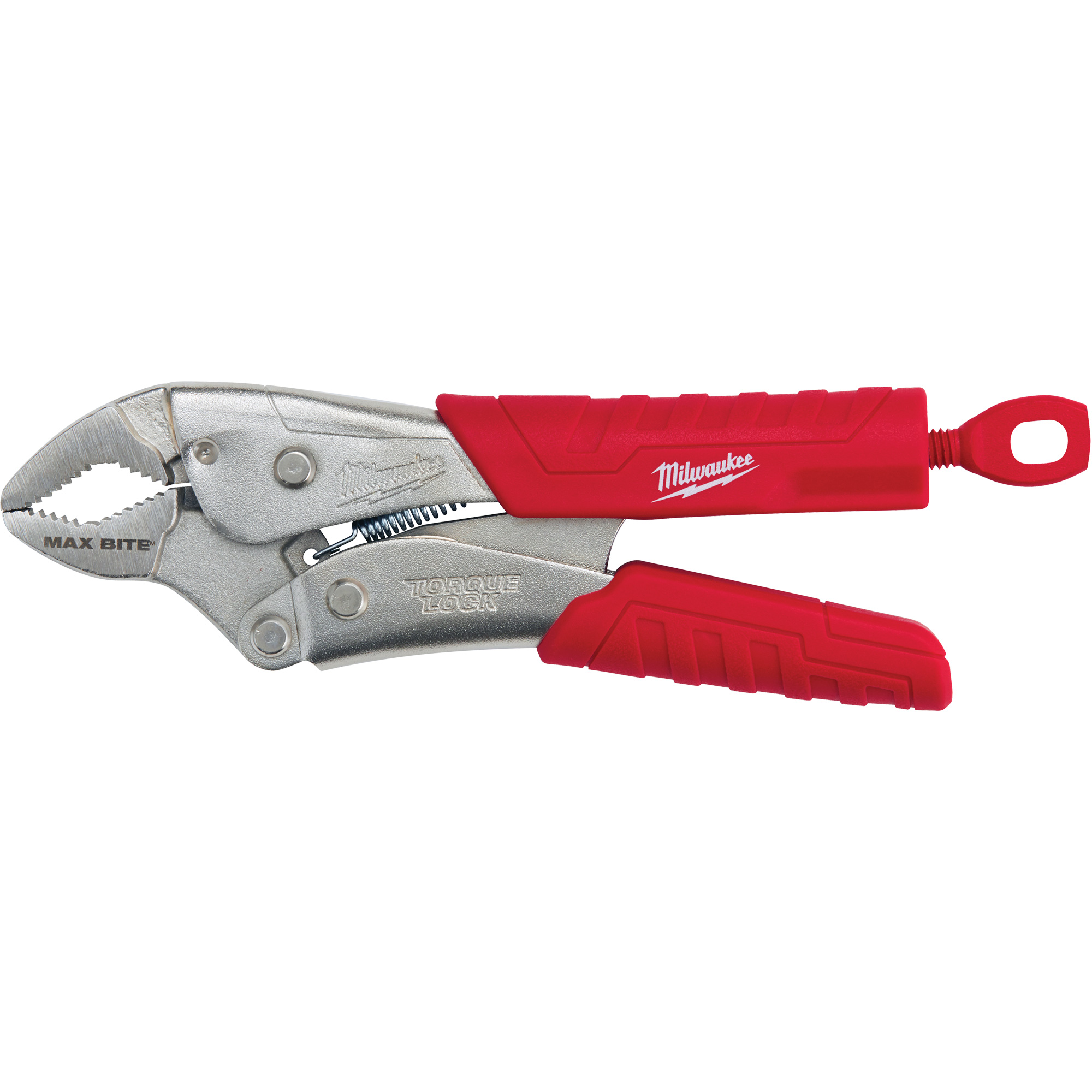 Pince-étau Torque LockMC MaxBiteMC, Longueur 7", Mâchoire courbée