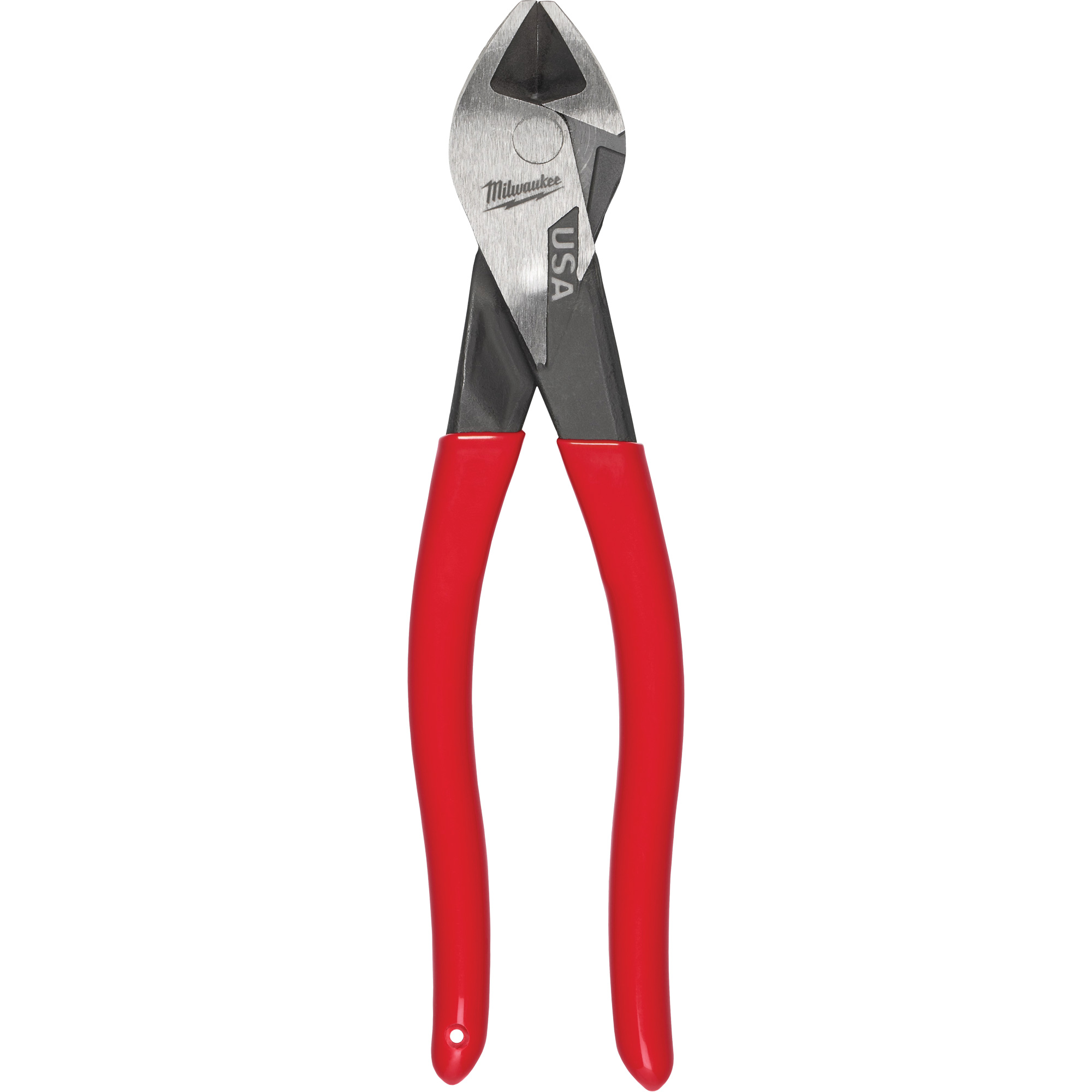 Pinces coupantes diagonales à prise trempée avec tête angulaire, 8" lo