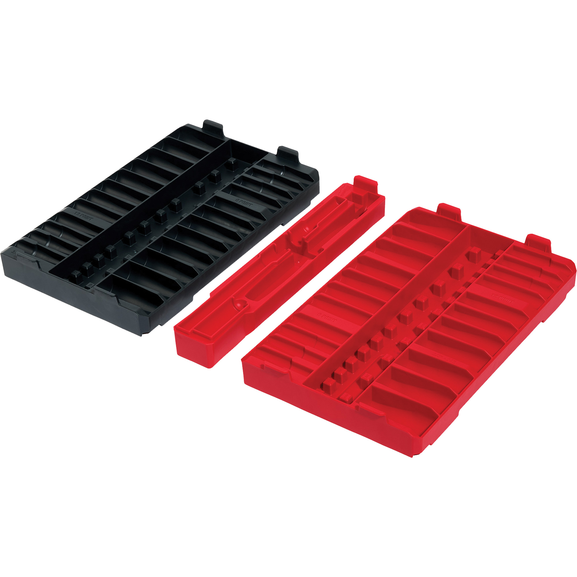 Plateaux de rangement pour douilles pour l'organisateur à profil bas PACKOUTMC
