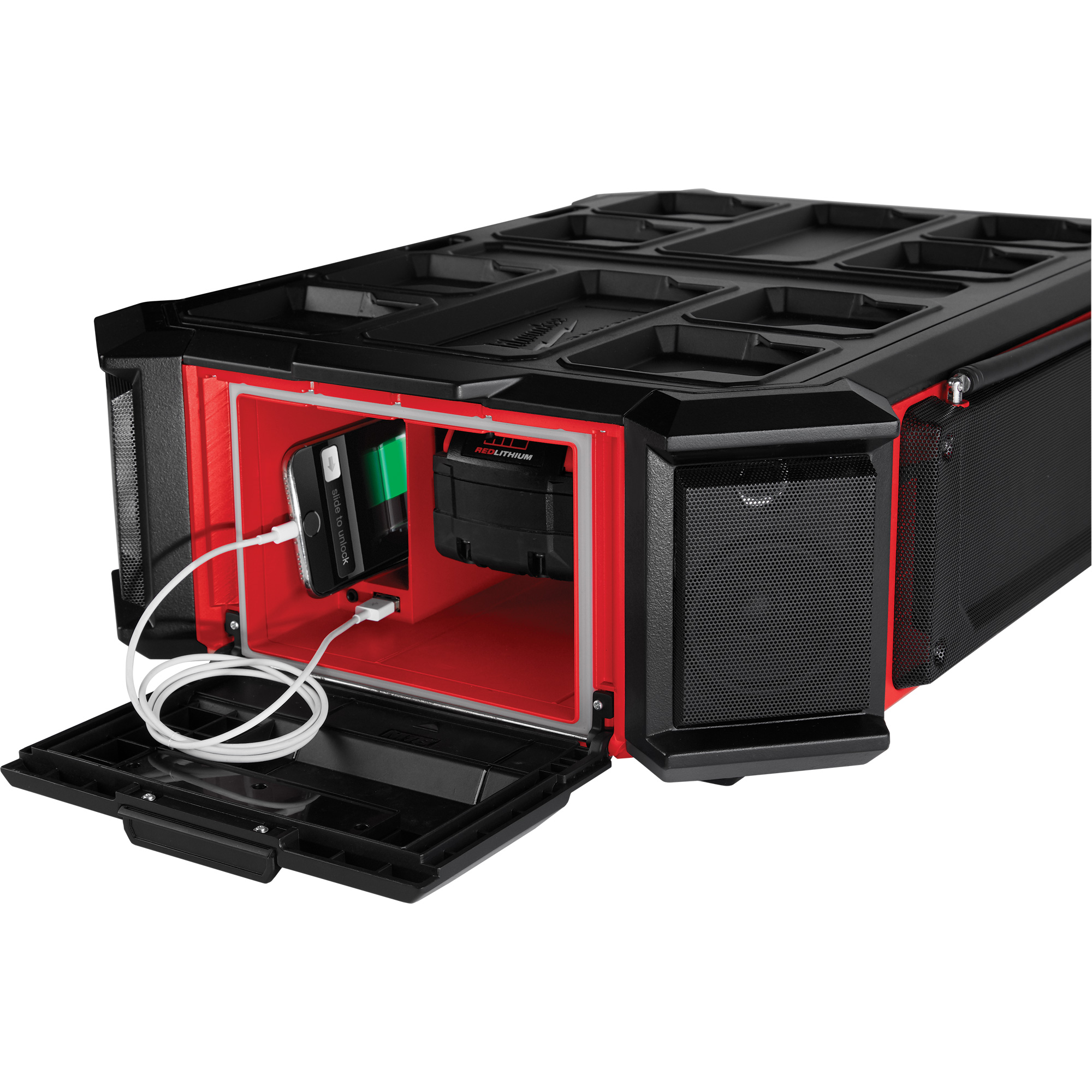 Radio et chargeur M18MC PackoutMC (outil seulement), Lithium-ion, 18 V – Image 3