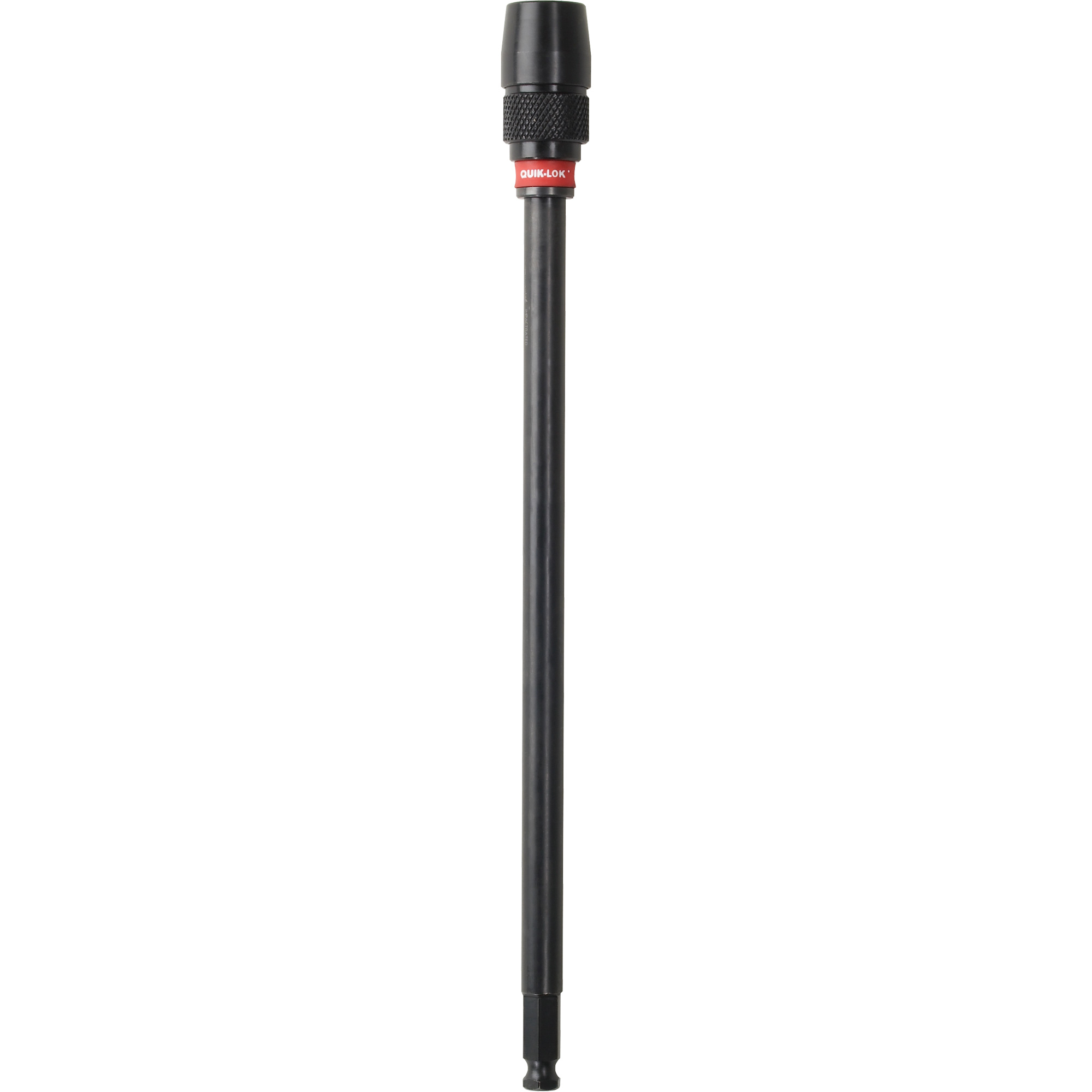 Rallonge de foret à percussion Quik-LokMC, Diamètre max. de 7/16", Longeur de 12", Tige 7/16"