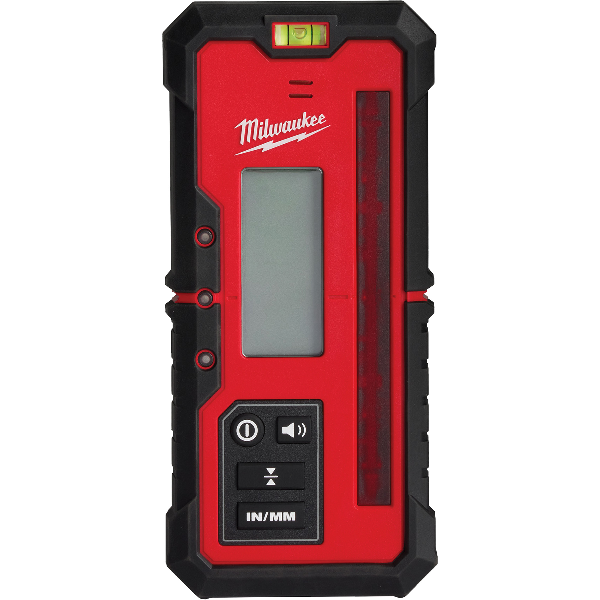 Récepteur laser rotatif à extérieur rouge