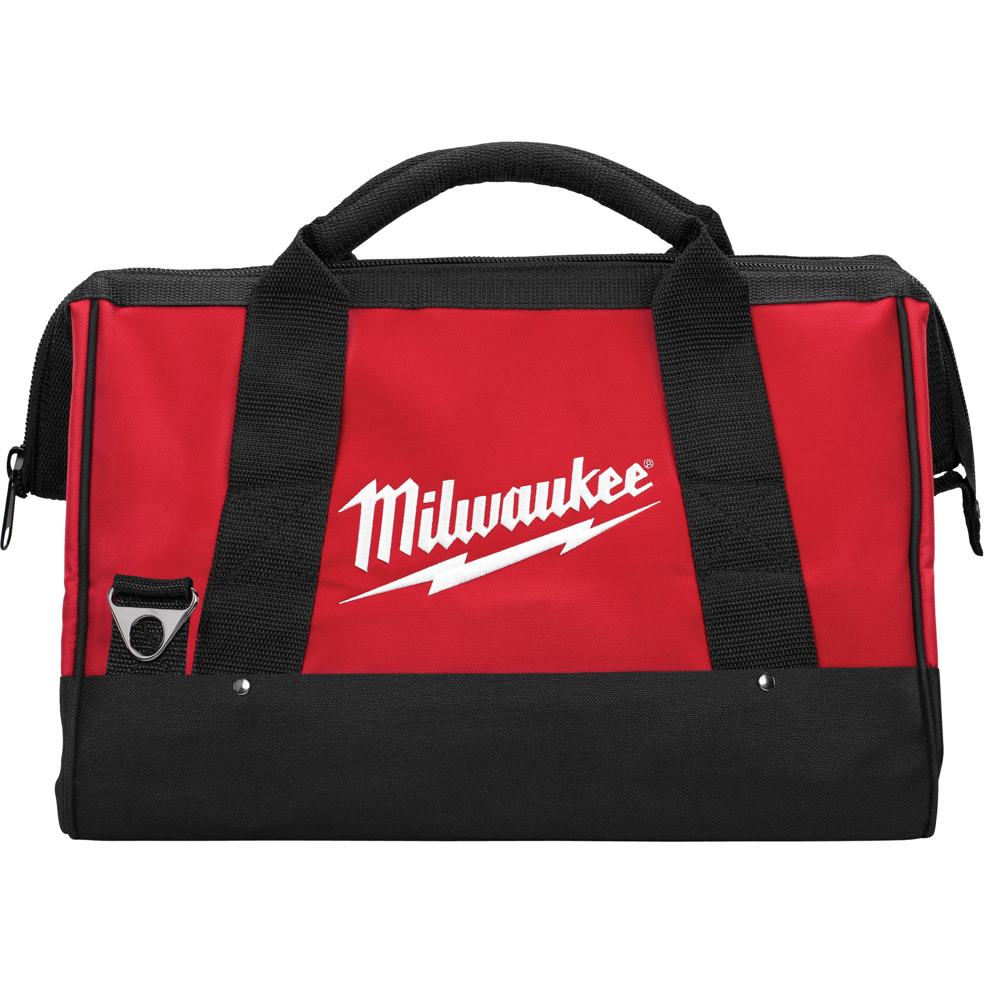Sac d’entrepreneur de taille moyenne, Noir/Rouge