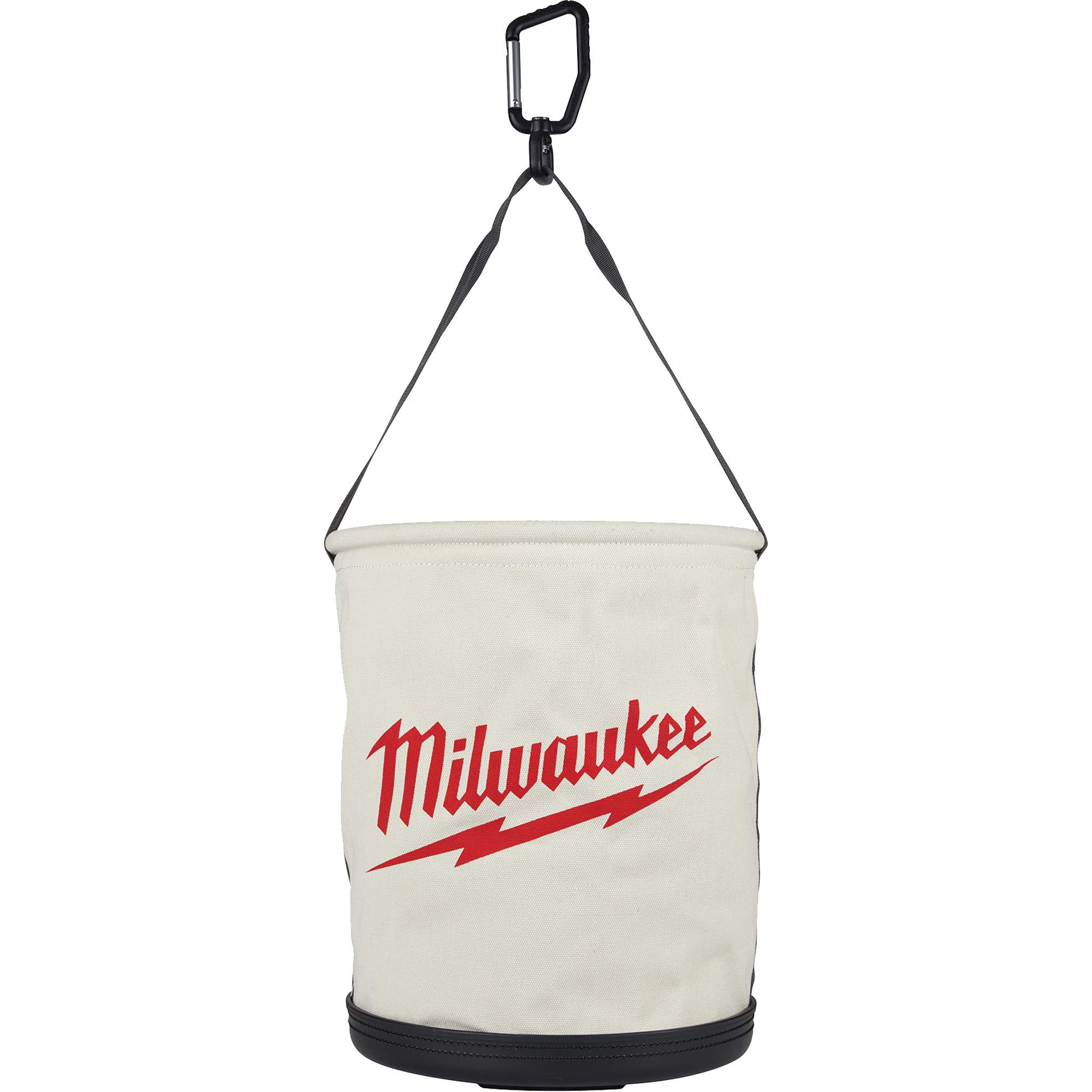 Sac seau polyvalent, 11-81/100" lo x 11-81/100" la x 14-57/100" h, Polyester, Blanc