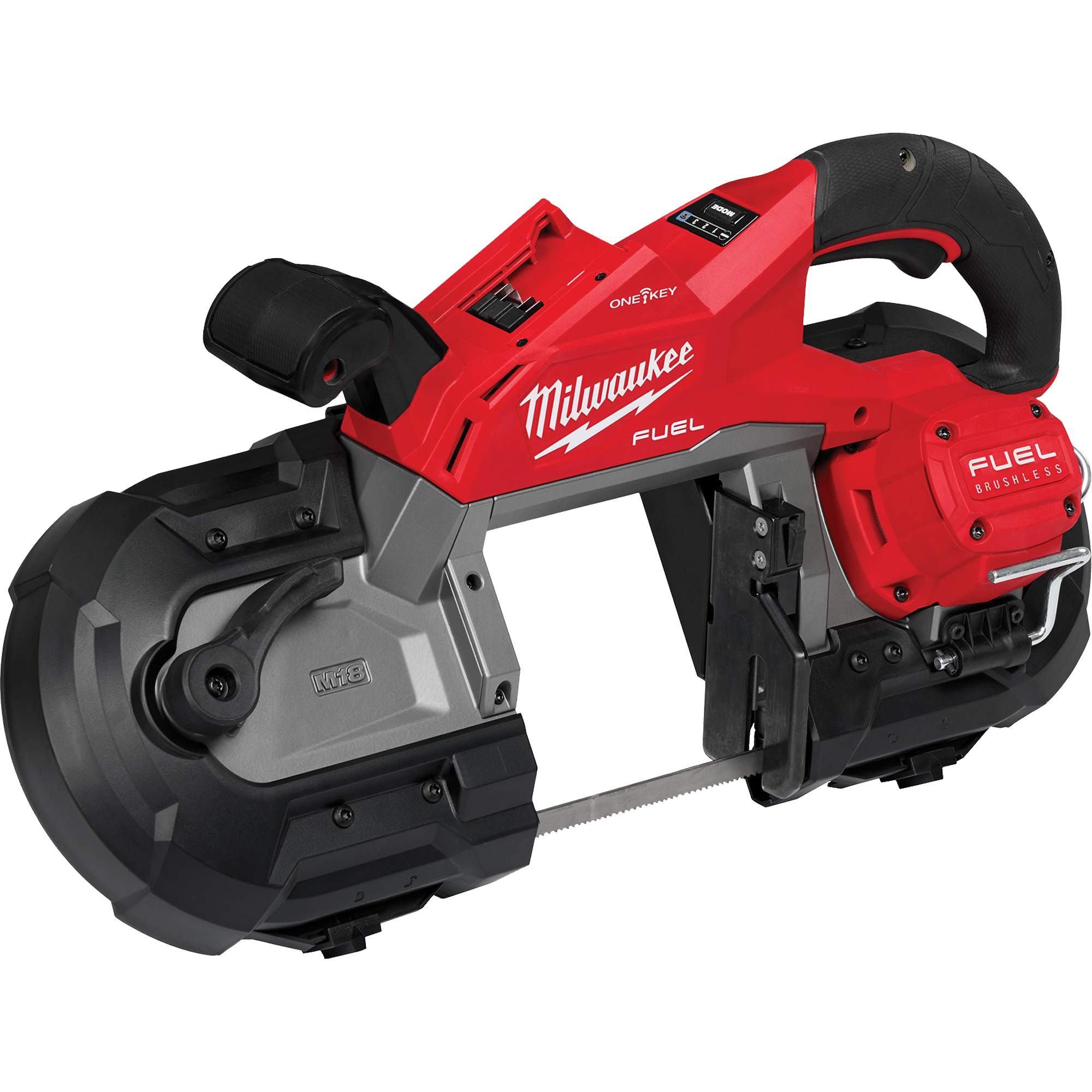 Scie à ruban à deux gâchettes pour coupes profondes M18 FUELMC avec ONE-KEYMC, 18 V, 5" Capacité – Image 2