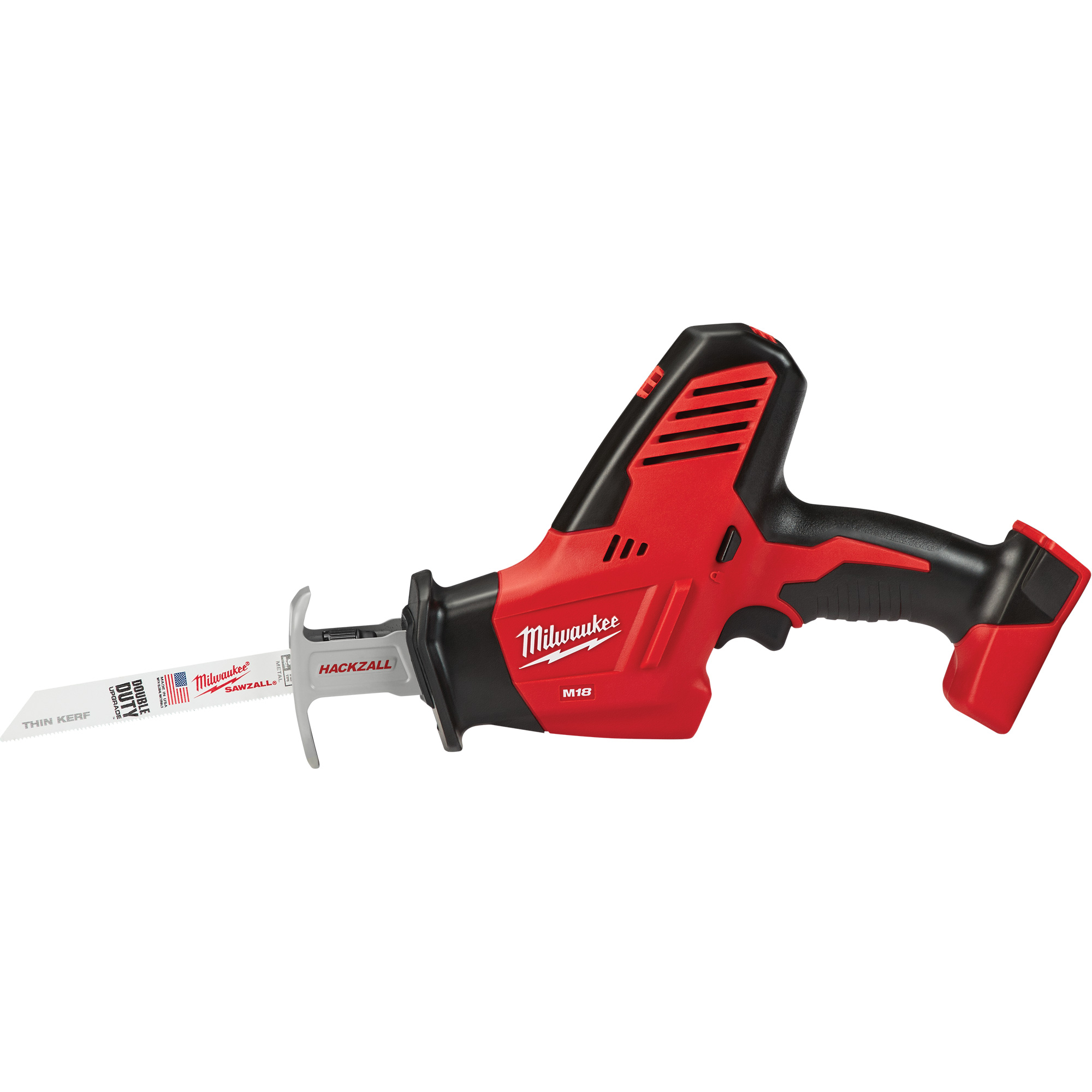 Scie alternative M18MC HackzallMD (outil seulement), 18 V, Lithium-ion Bloc-pile, 0 - 3000/0-3000 coups/min