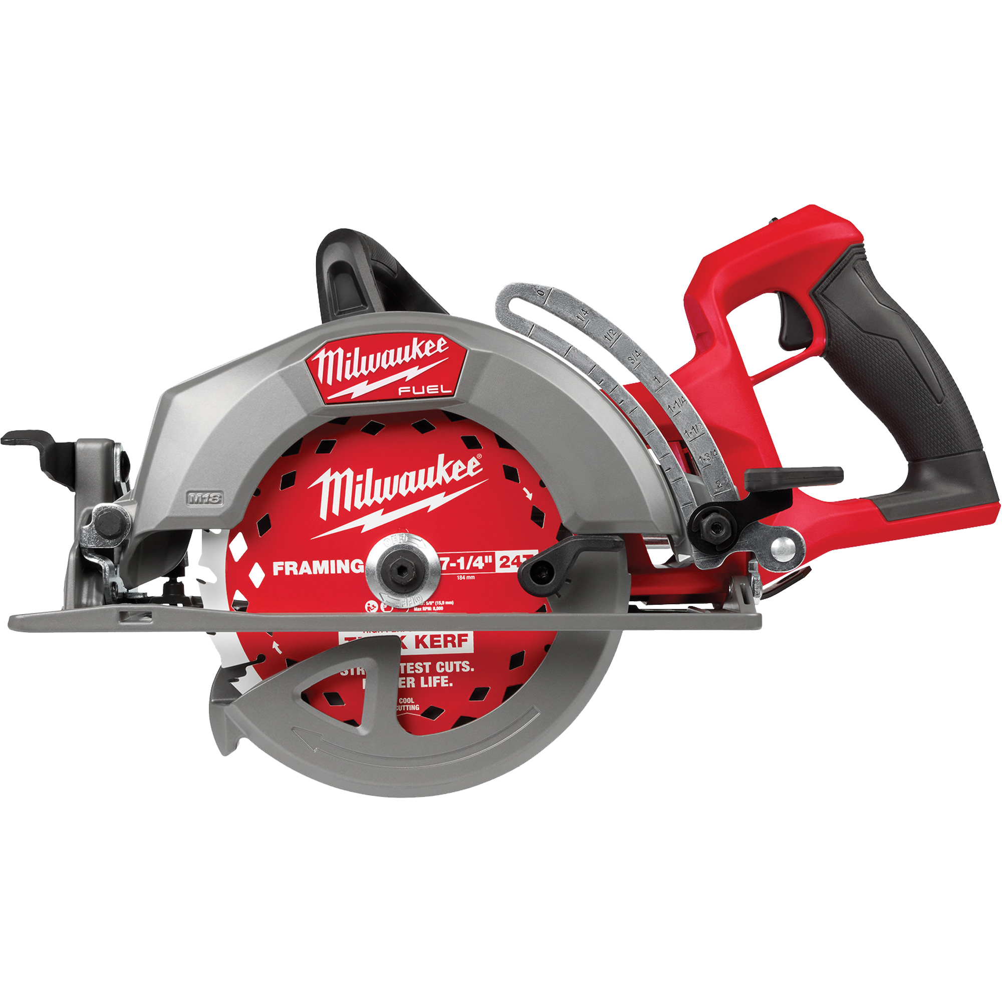 Scie circulaire à poignée arrière M18 FuelMC - Outil seulement , 7-1/4", 18 V