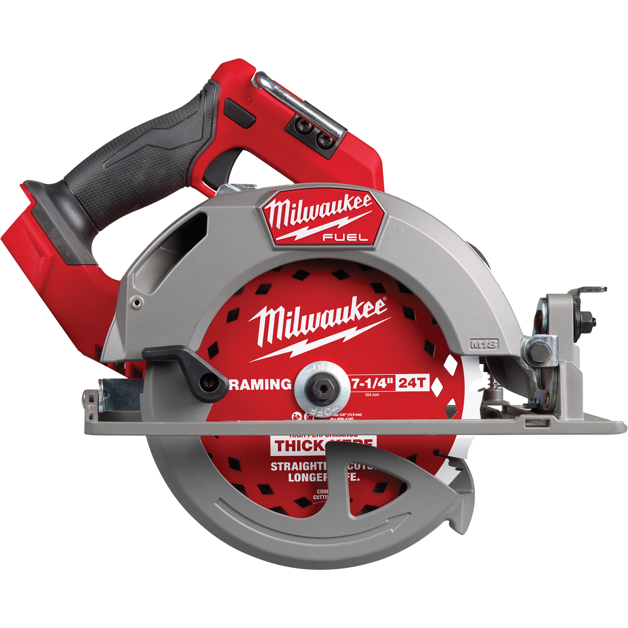 Scie circulaire FuelMC (outil seulement), 7-1/4", 18 V