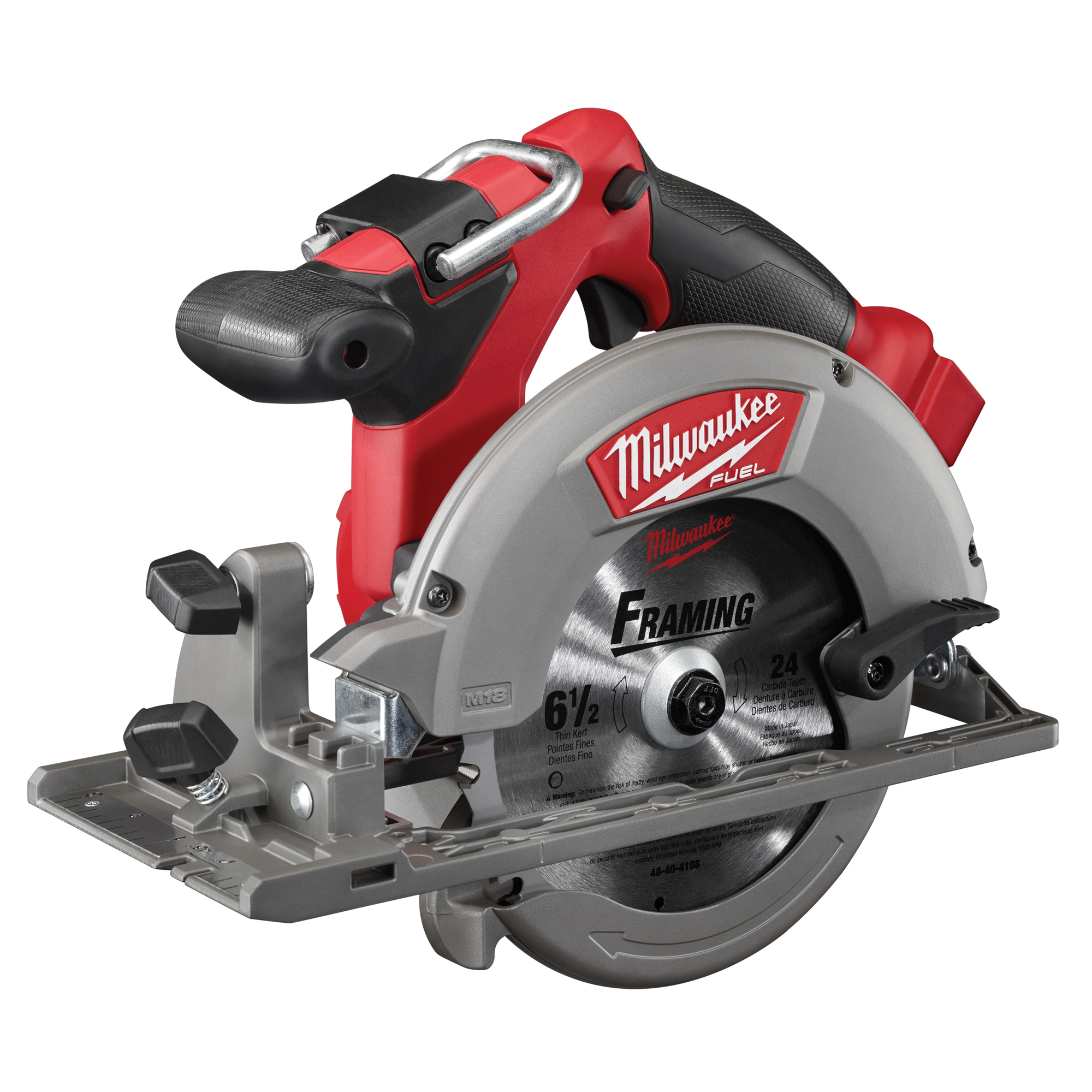 Scie circulaire M18 FuelMC (outil seulement), 6-1/2", 18 V