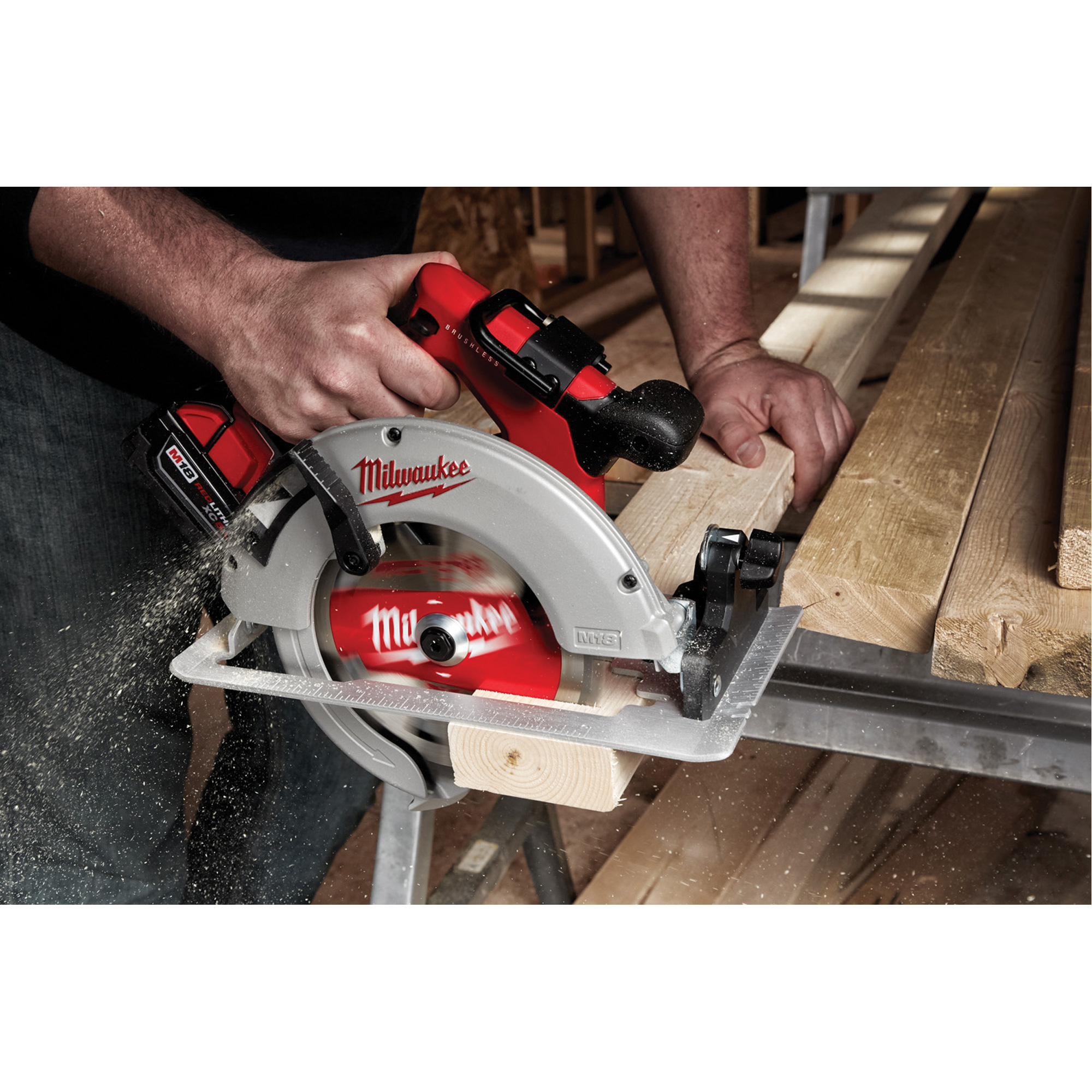 Scie circulaire sans balai M18MC (outil seulement), 7-1/4", 18 V – Image 3