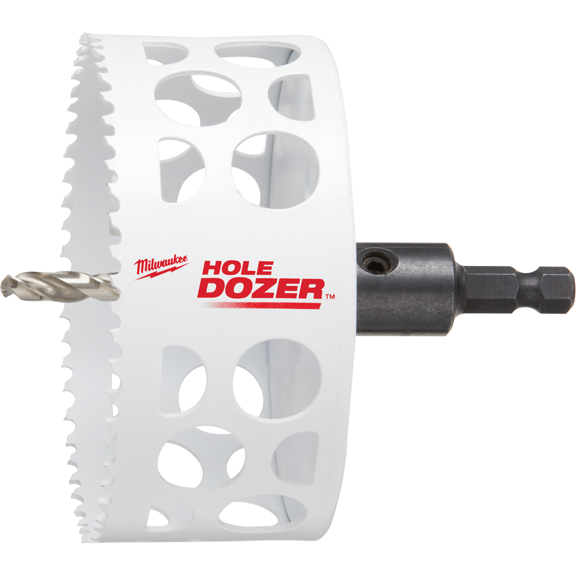 Scie-cloche Hole DozerMC, 4", Profondeur de la coupe 1-5/8", Bimétal