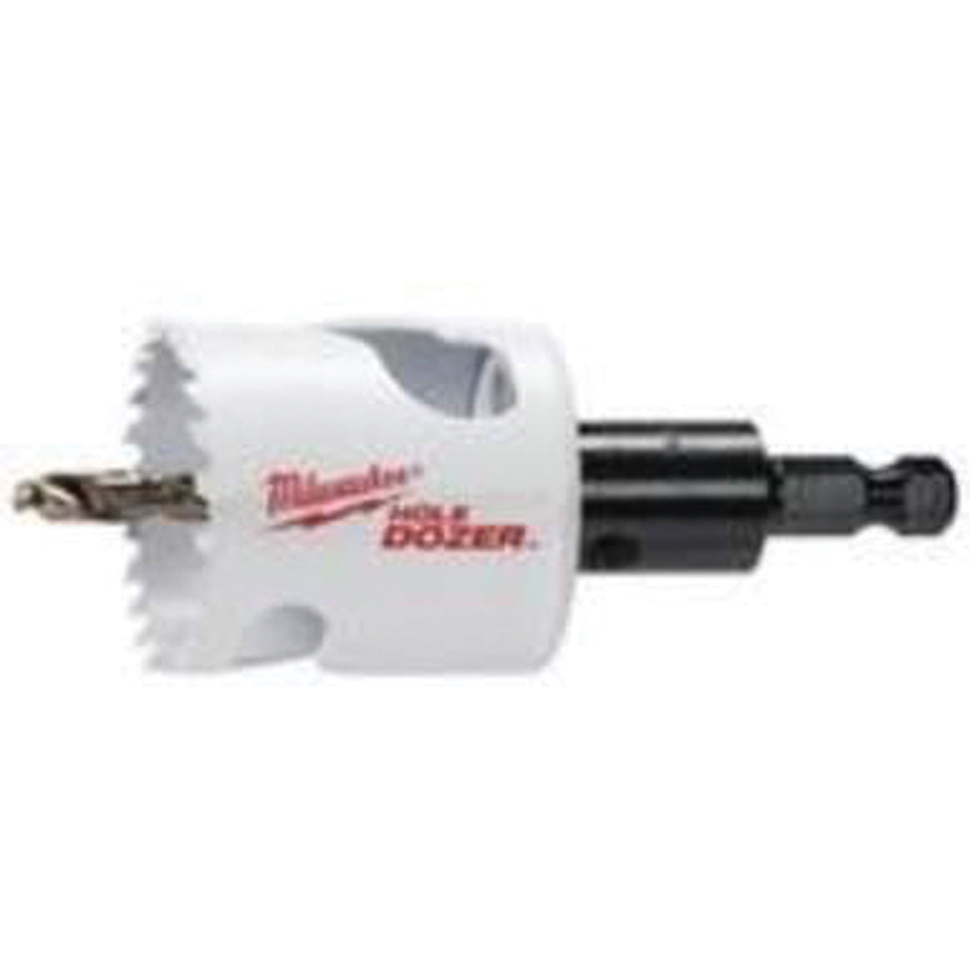 Scie-cloche Hole DozerMC avec arbre, 1-3/4", Profondeur de la coupe 1-5/8", Bimétal