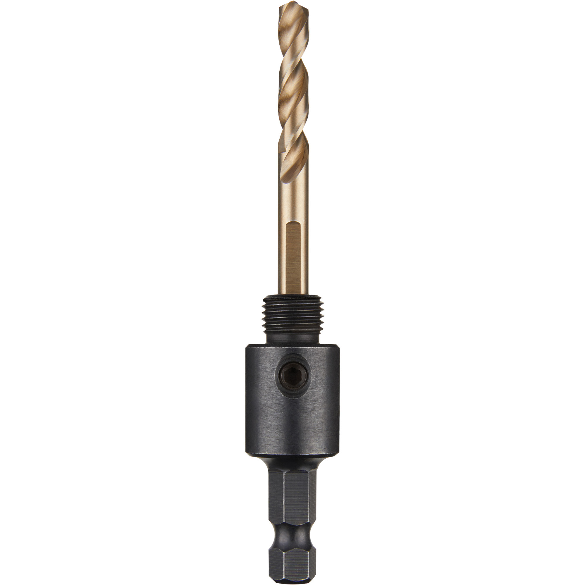 Scie-cloche petit filet avec trépan pilote au cobalt Hole DozerMC, 0" - 1-3/16", 1/4" Tige