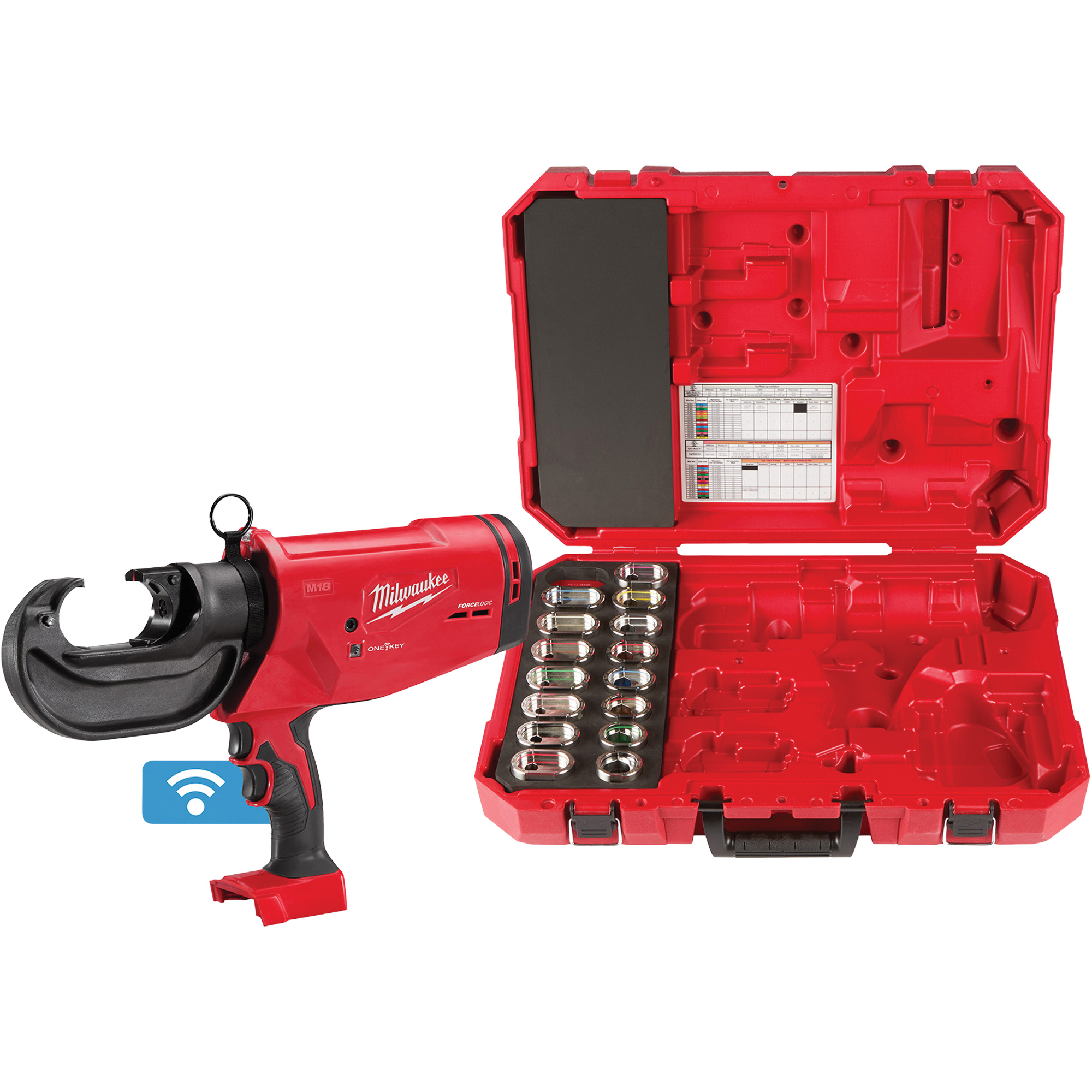 Sertisseuse M18MC FORCE LOGICMC 750 MCM avec matrices #6 - 750 MCM Cu