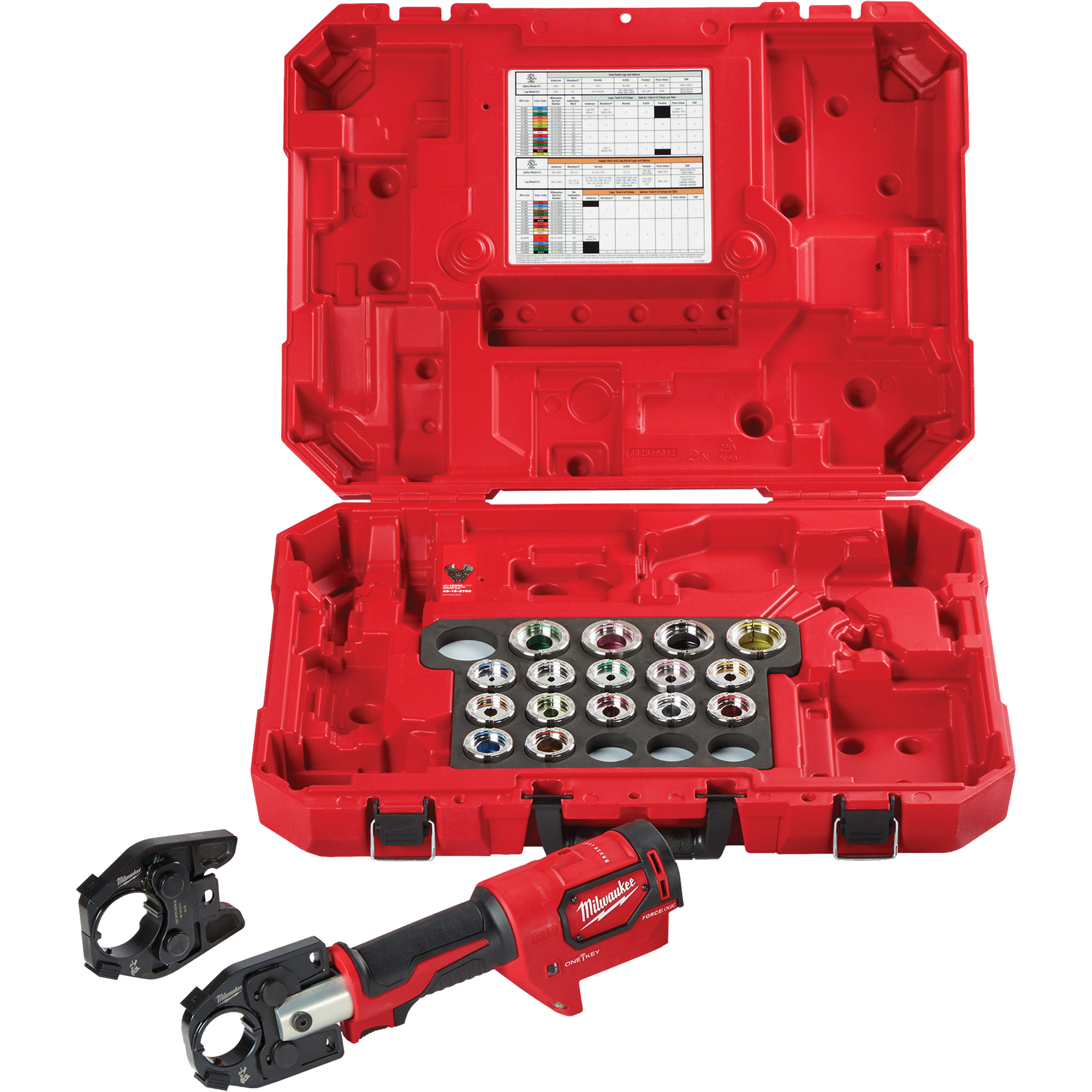 Sertisseuse M18MC FORCE LOGICMC AI avec mâchoire étendue 750 MCM