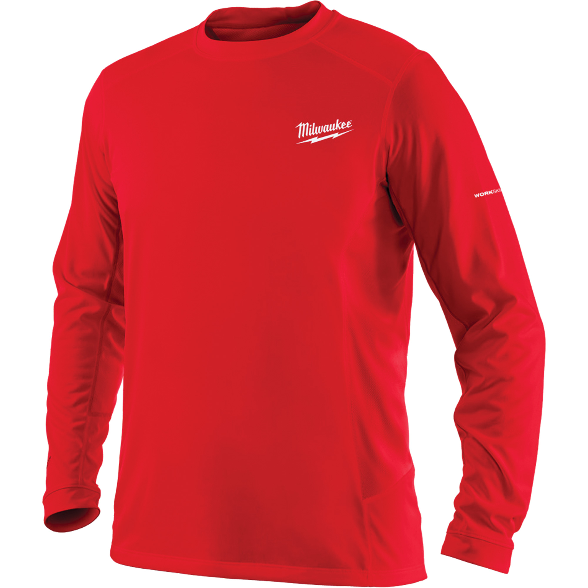 T-shirt à manches longues WorkskinMC, Hommes, 3T-Grand, Rouge