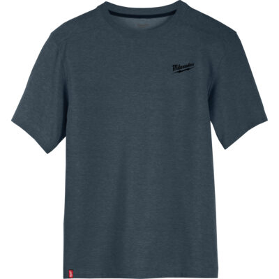 T-shirt de travail hybride, Hommes, 2T-Grand, Bleu
