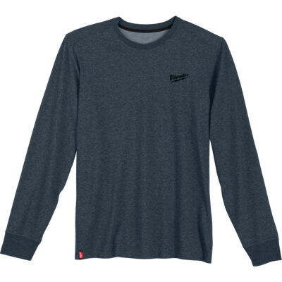T-shirt de travail hybride, Hommes, 2T-Grand, Bleu