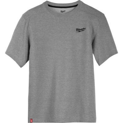 T-shirt de travail hybride, Hommes, 3T-Grand, Gris