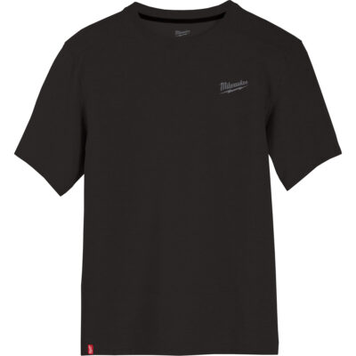 T-shirt de travail hybride, Hommes, 3T-Grand, Noir