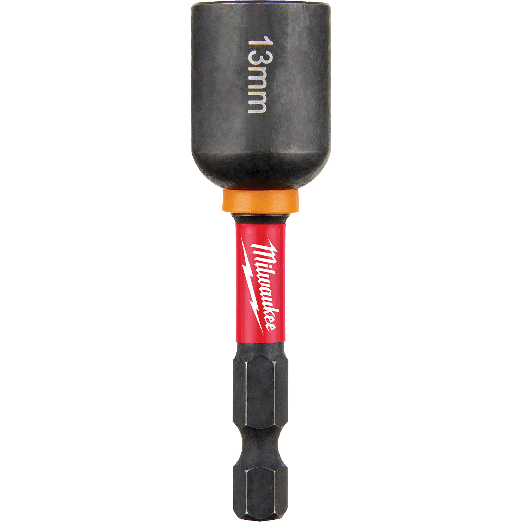 Tourne-écrou ShockwaveMC Impact DutyMC, Embout 1/4", Prise 13 mm, 2-9/16" lo, Magnétique