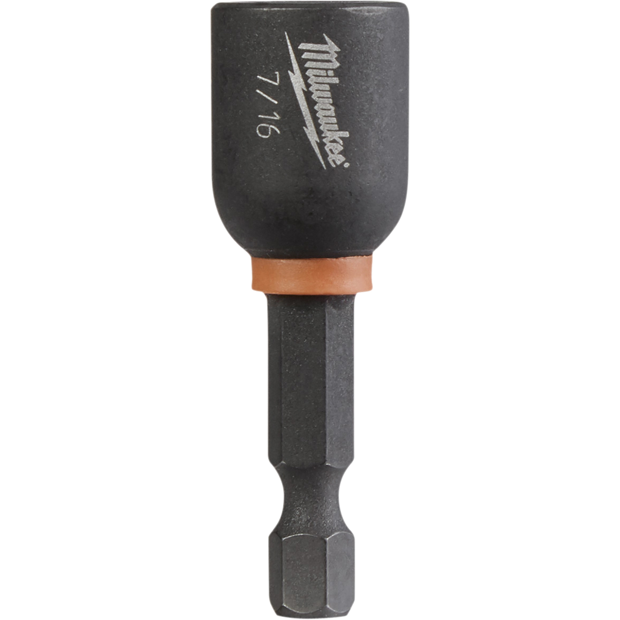 Tourne-écrou ShockwaveMC Impact DutyMC, Embout 1/4", Prise 7/16", 1-7/8" lo, Magnétique