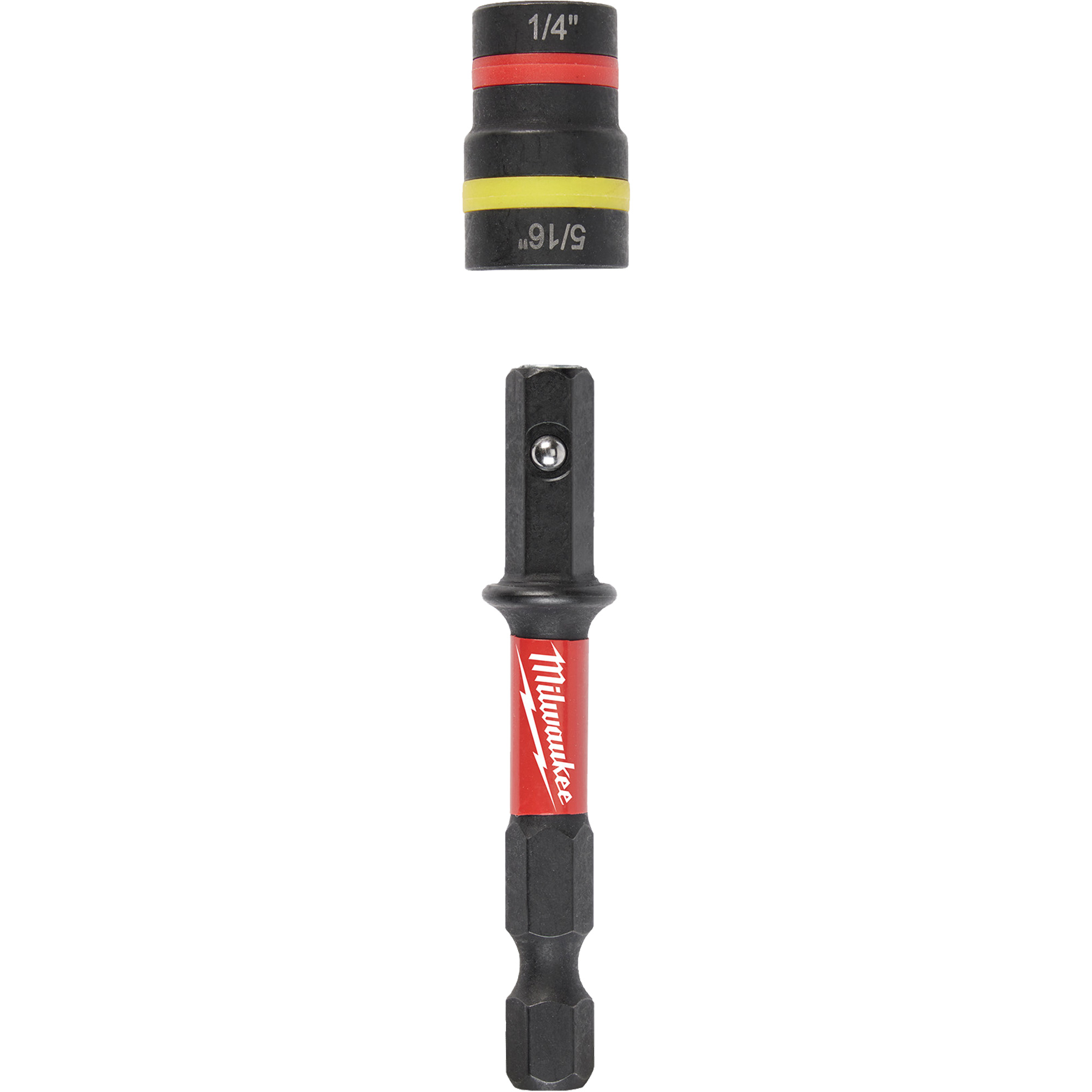 Tourne-écrous 2-en-1 Shockwave Impact DutyMC Quik-ClearMC, 5/16"/1/4" prise, 2-1/4" lo, Magnétique