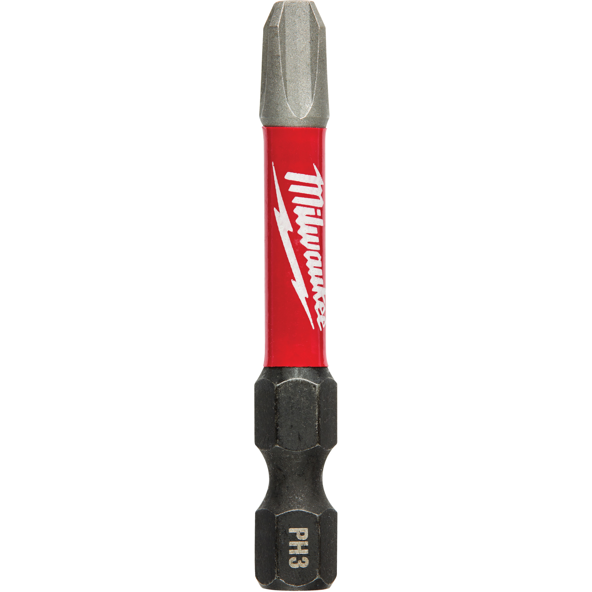 Trépan à choc ShockwaveMC, Phillips, Embout #3, Prise 1/4", Longueur 2"