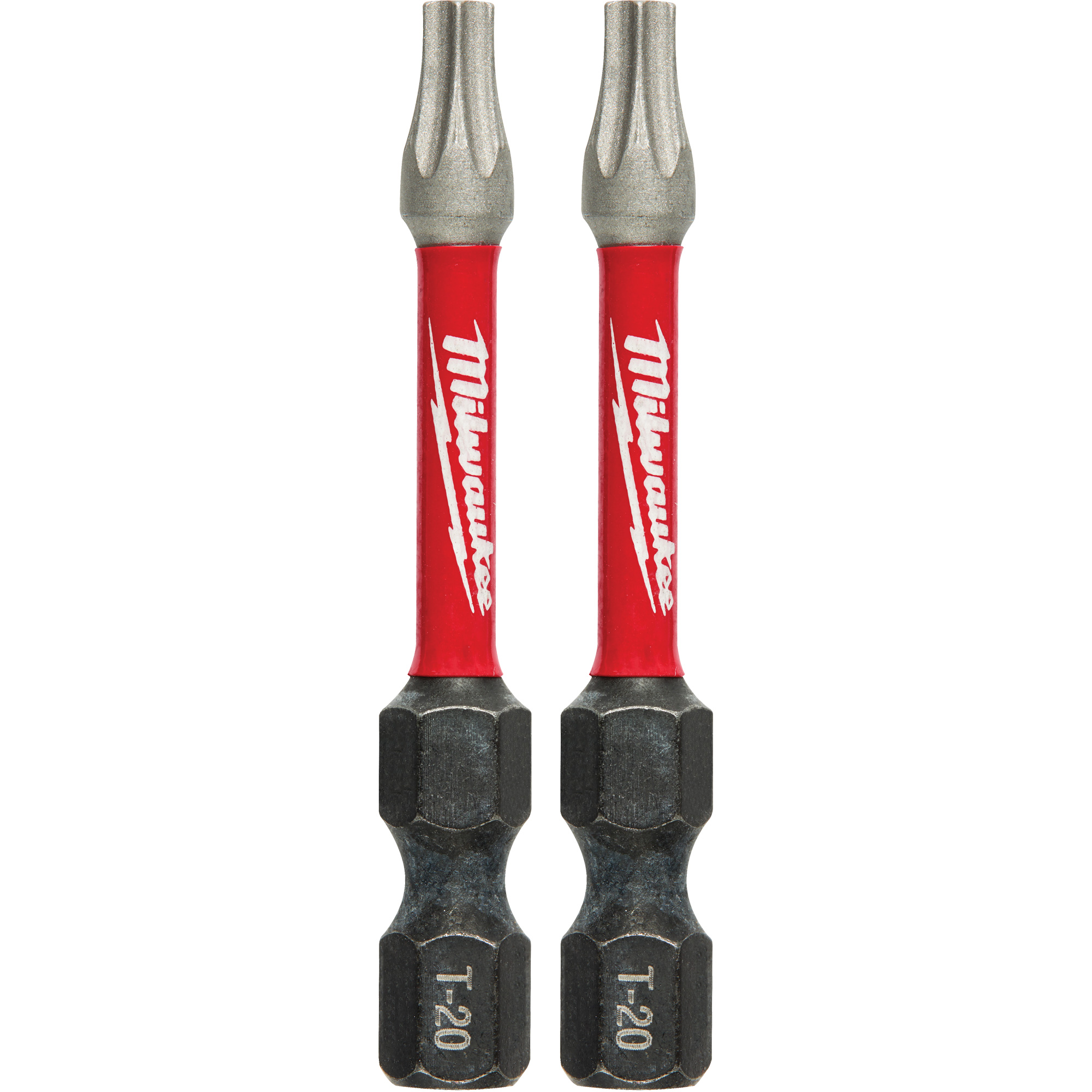 Trépans à choc ShockwaveMC, Torx, Embout T-20, Prise 1/4", Longueur 2"