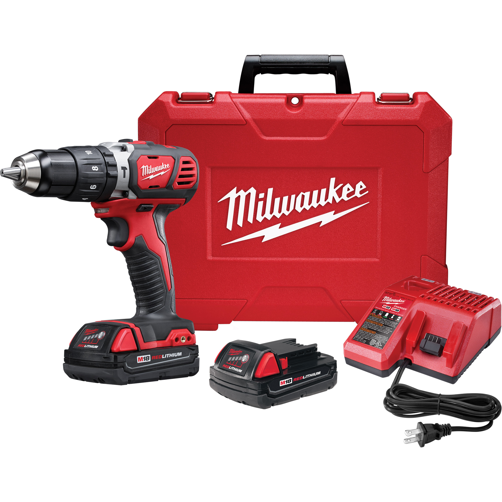 Trousse de marteau perforateur/visseuse compact sans fil M18MC, Mandrin 1/2", 18 V