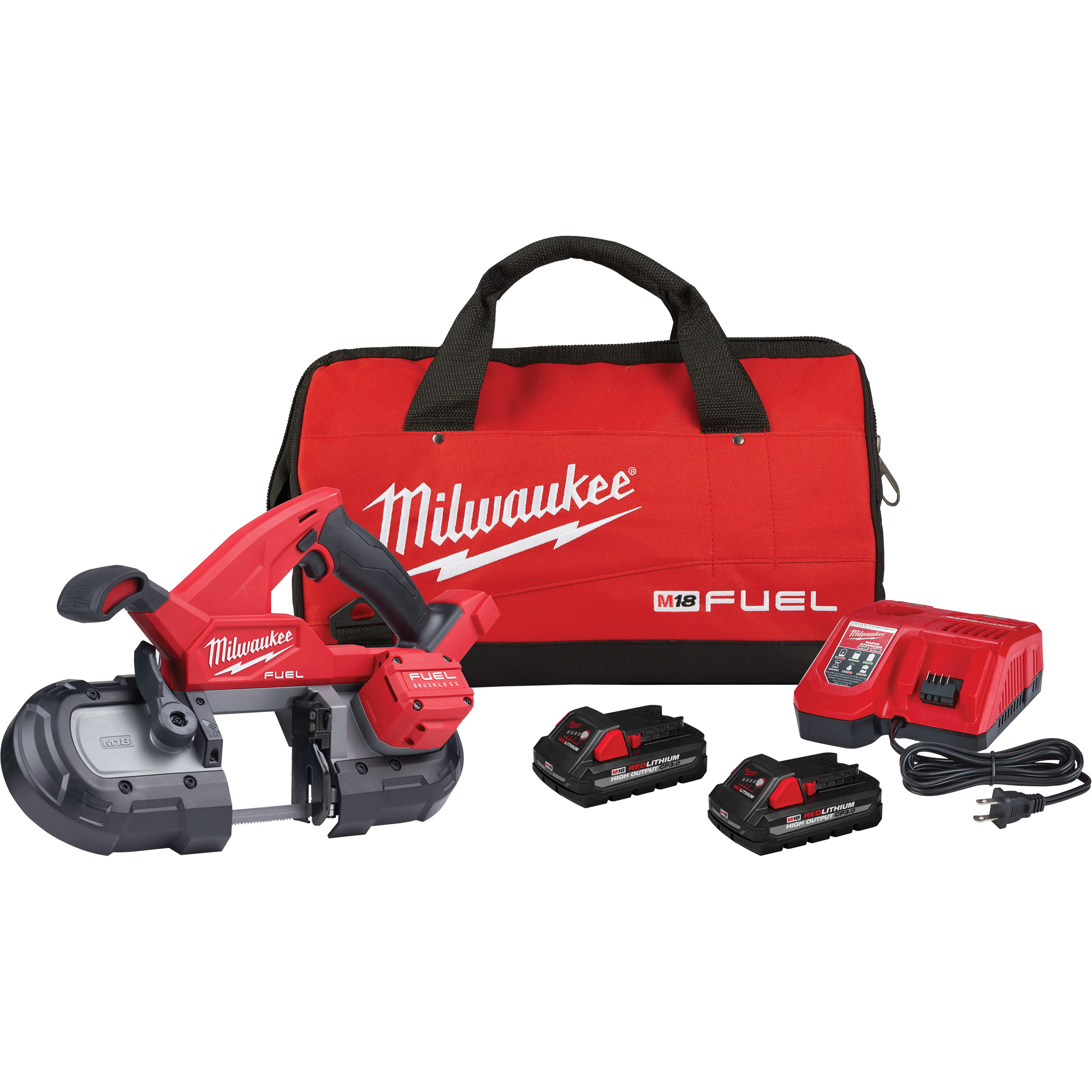 Trousse de scie à lame-ruban M18 FuelMC, 18 V, 3-1/4" Capacité