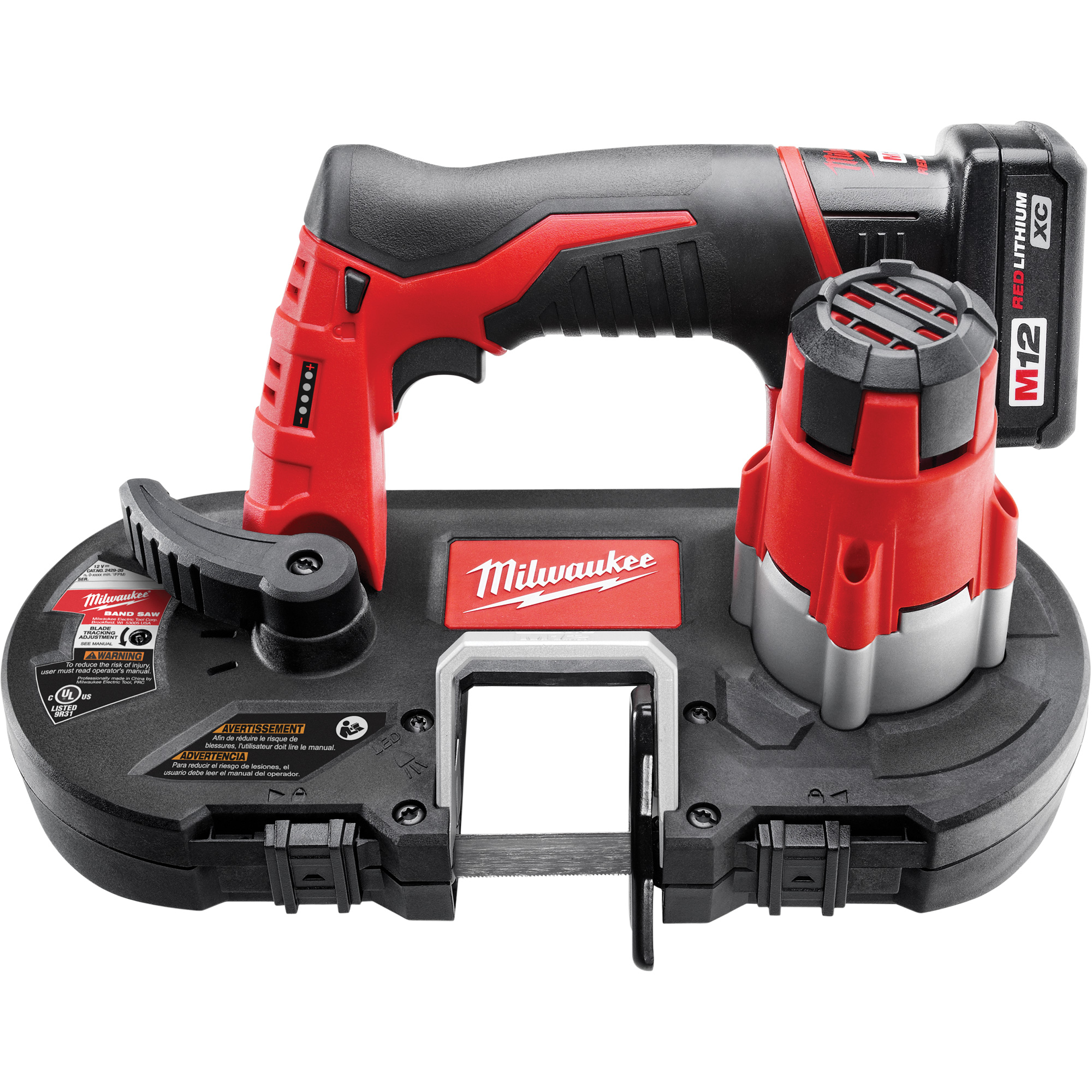 Trousse de scie à ruban sous-compacte sans fil M12MC, 12 V, 1-5/8" Capacité