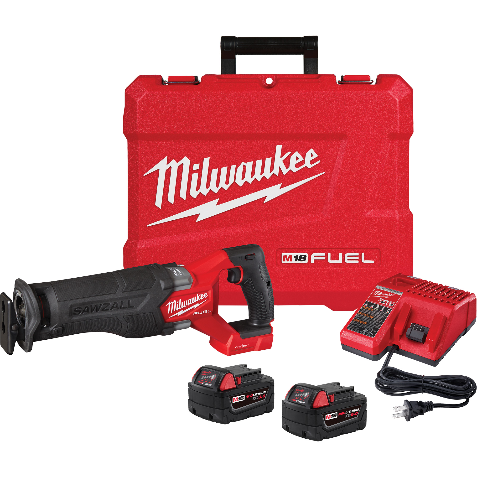Trousse de scie alternative M18 FuelMC SawzallMD, 18 V, Lithium-ion Bloc-pile, 3000 coups/min