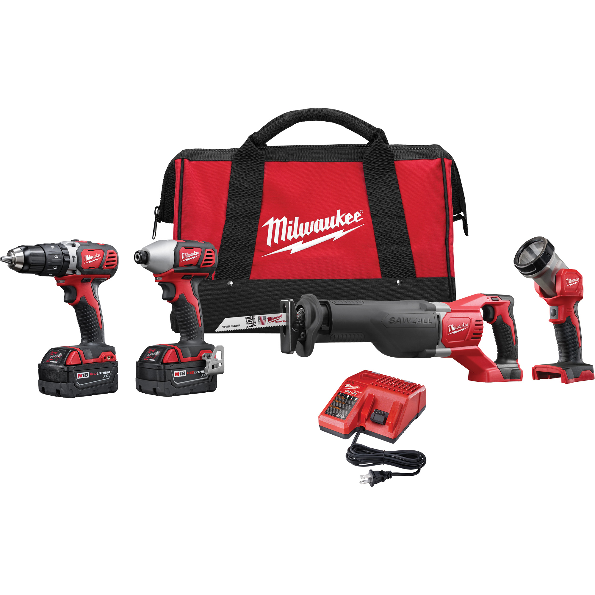 Trousse d'outil combiné sans fil M18MC, Lithium-ion, 18 V