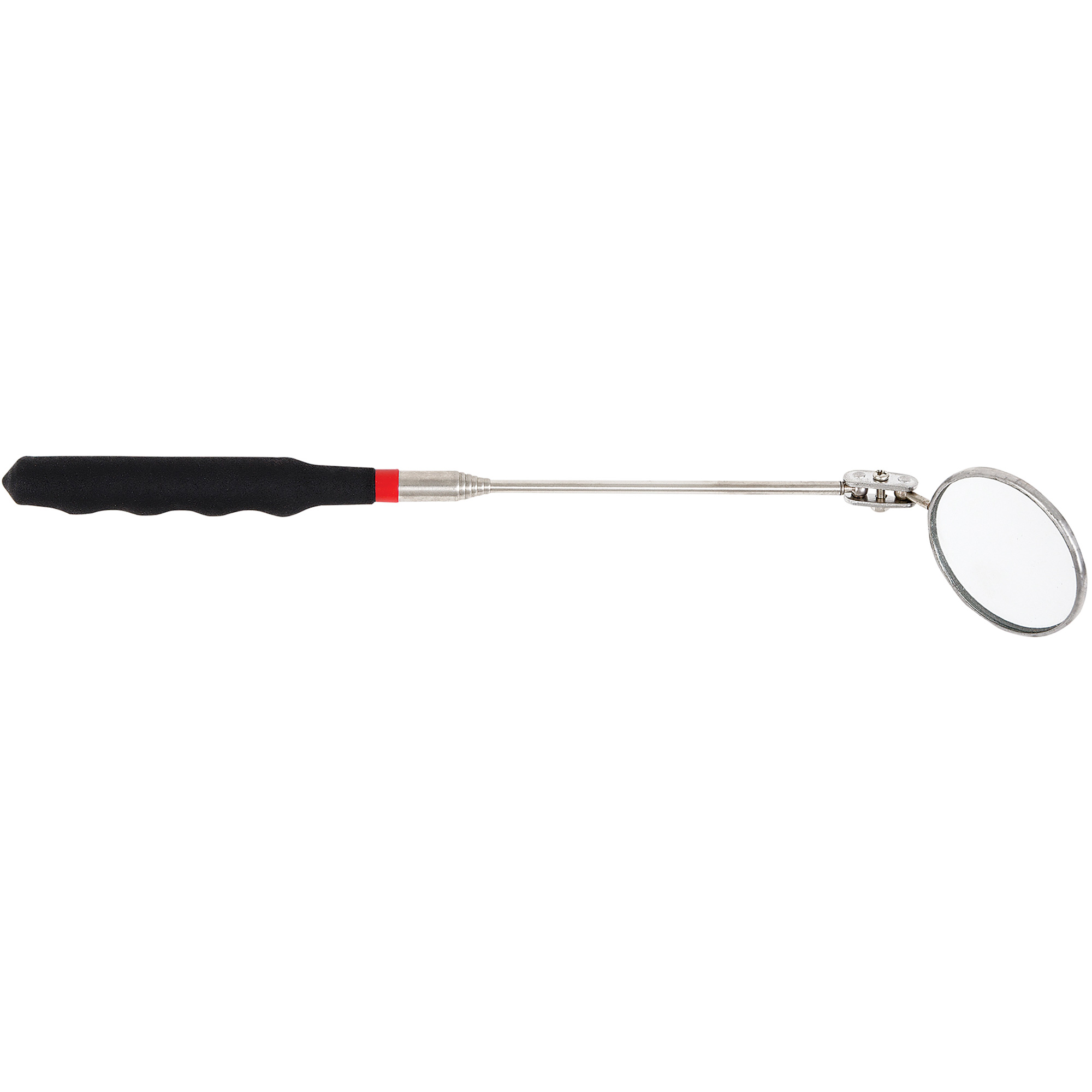 Miroir télescopique à face ronde, Circulaire, 2-1/4" lo x 2-1/4" la, Télescopique